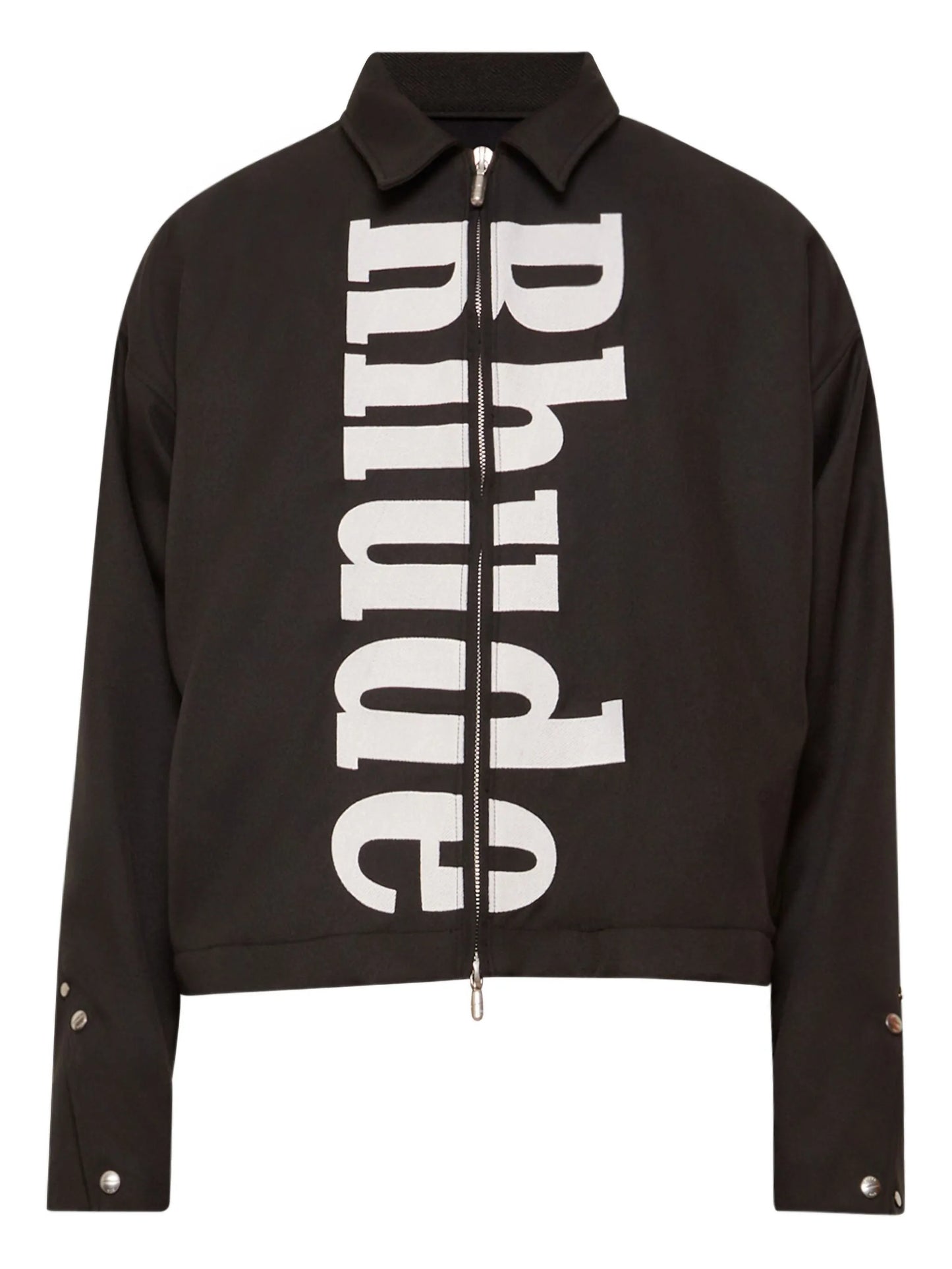 logo work jacket