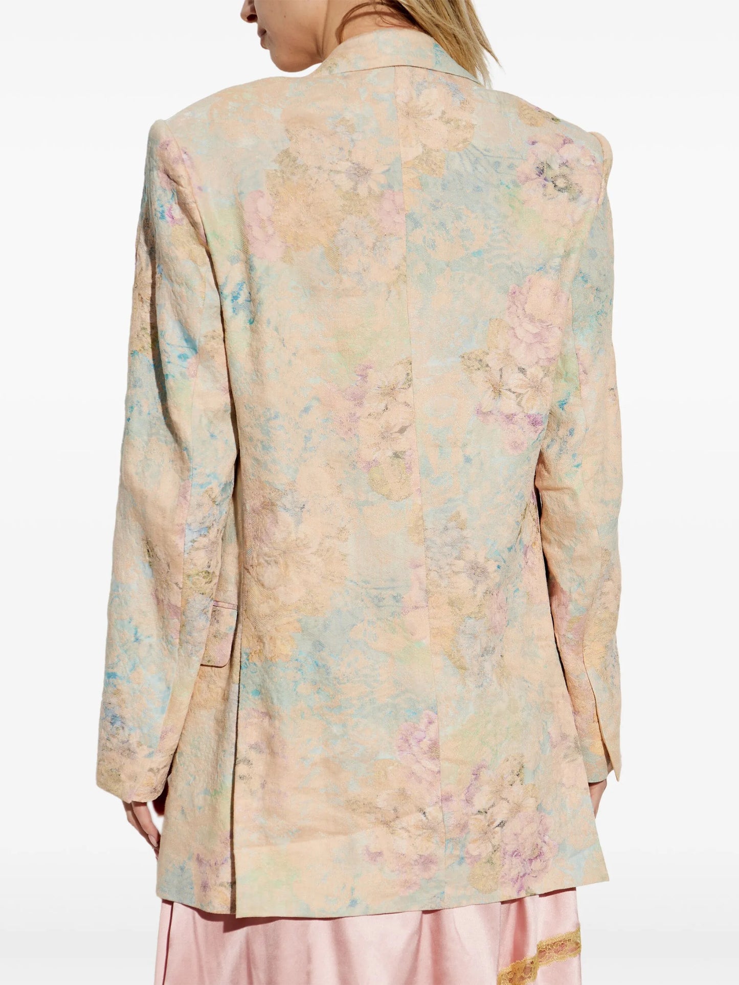single-breasted blazer