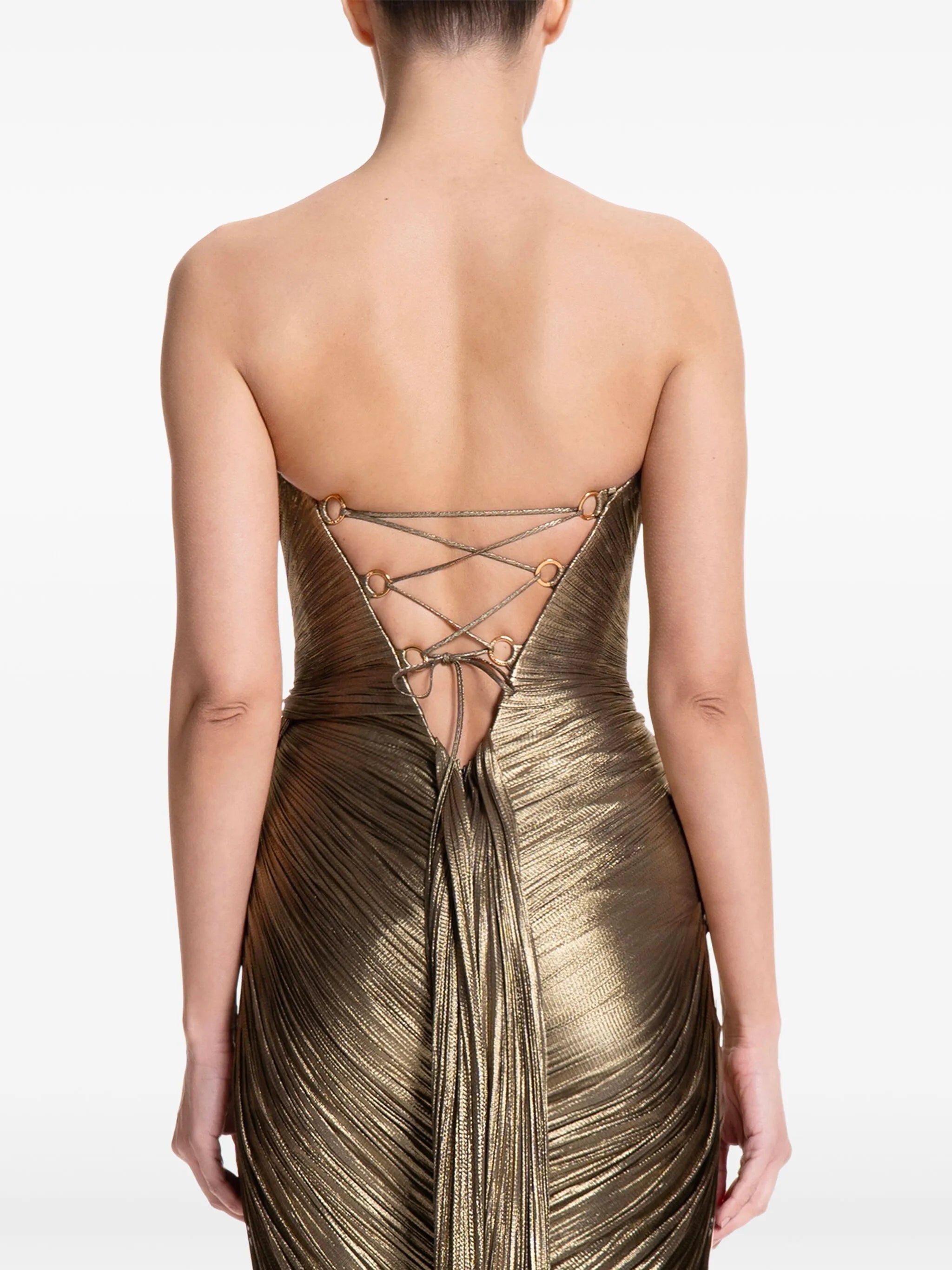 Amisha silk dress
