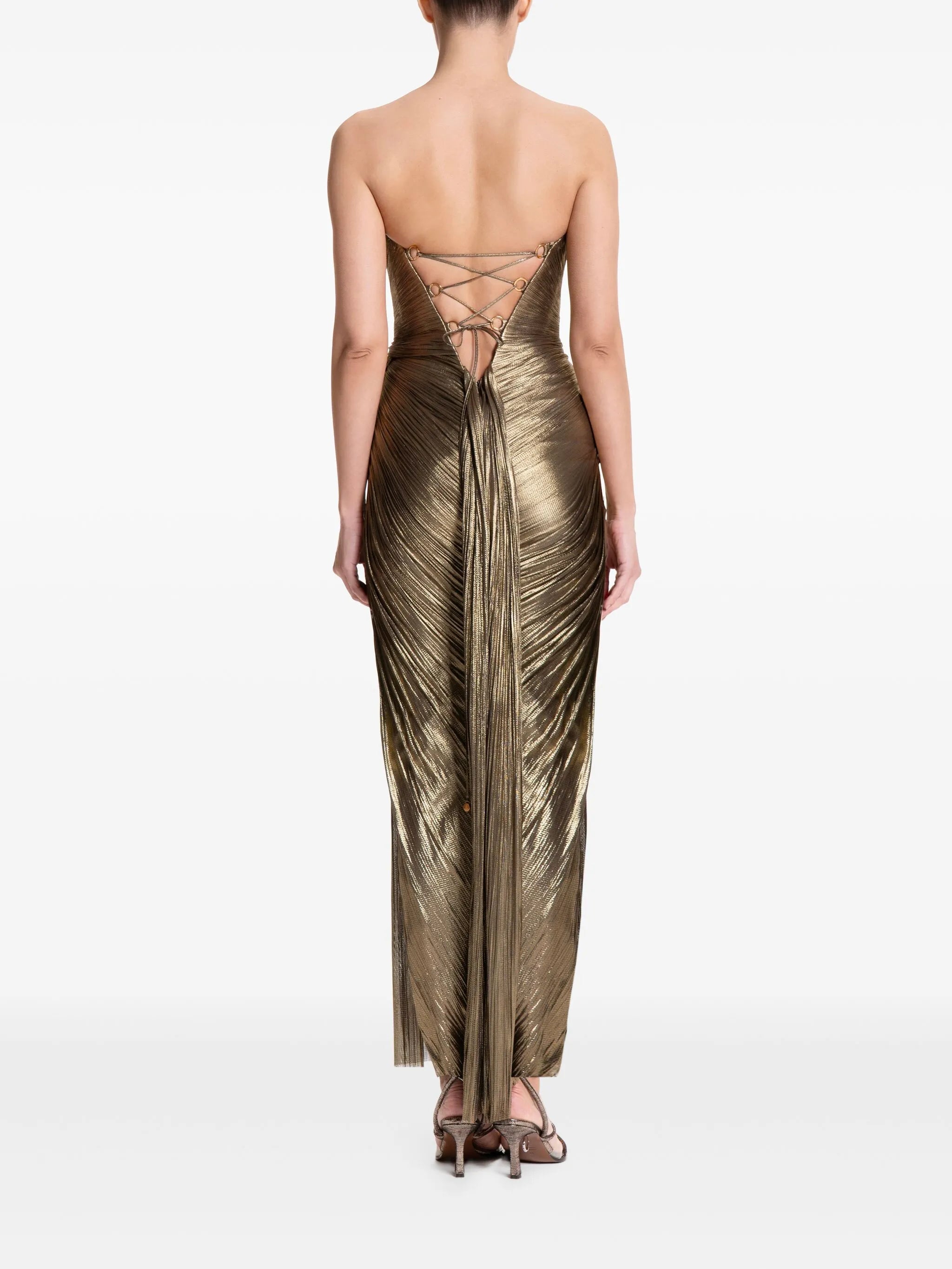 Amisha silk dress