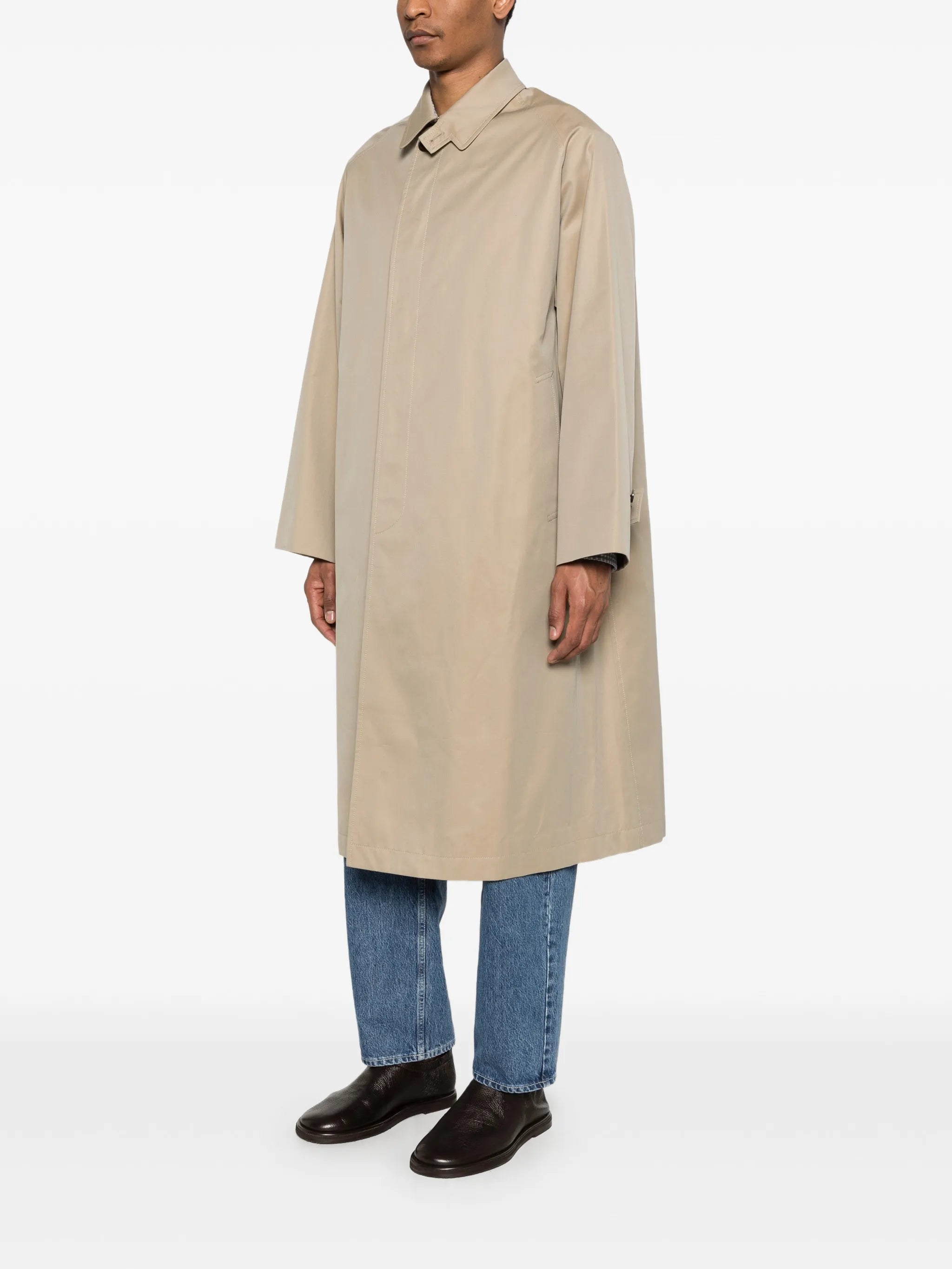 x Beams Peter trench coat