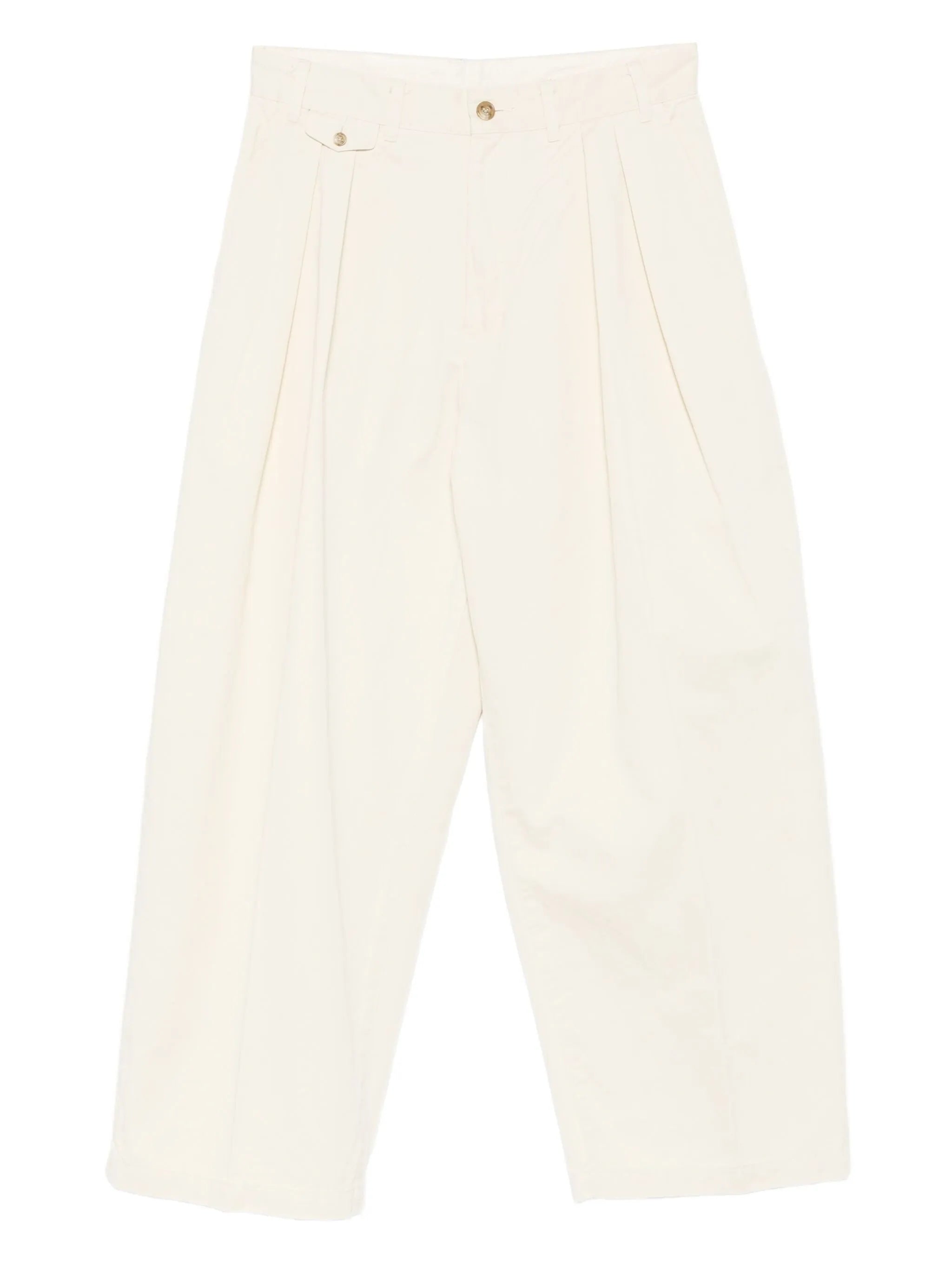 double-pleat trousers
