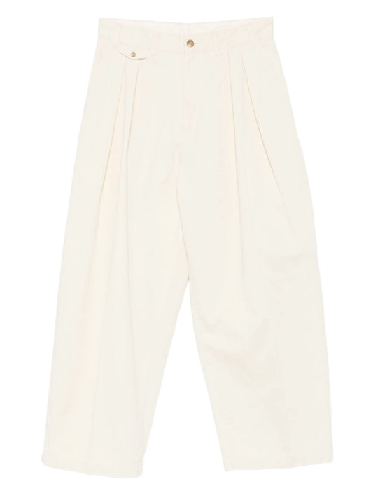 double-pleat trousers