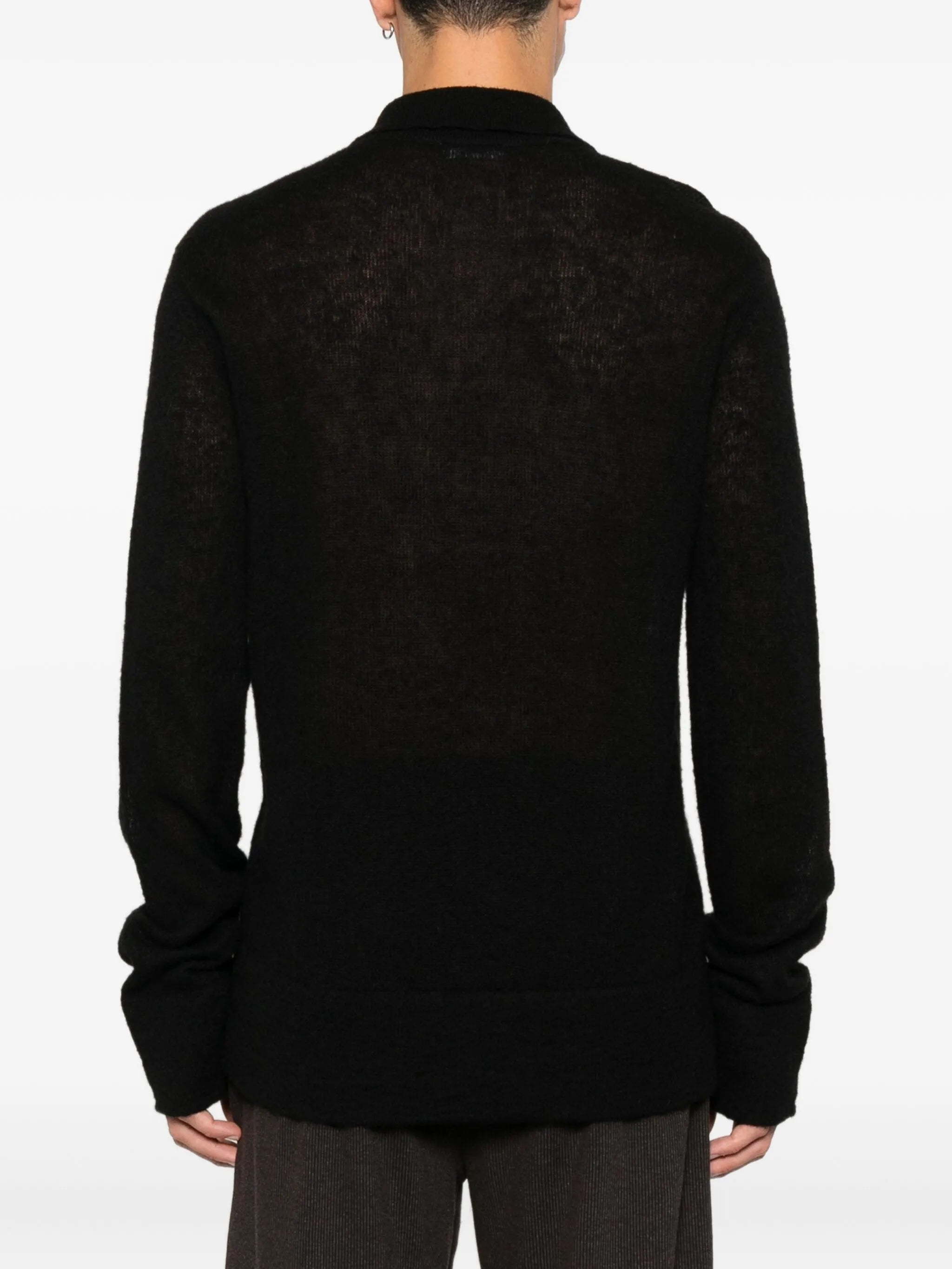 button fastening polo shirt