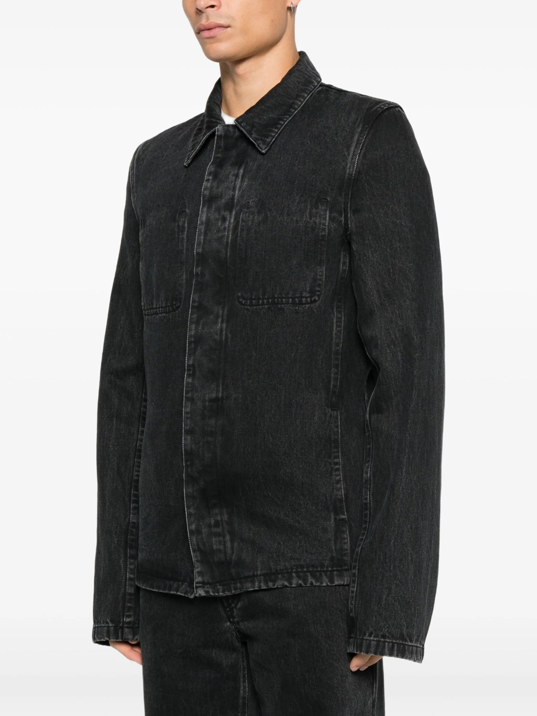 pocket denim jacket