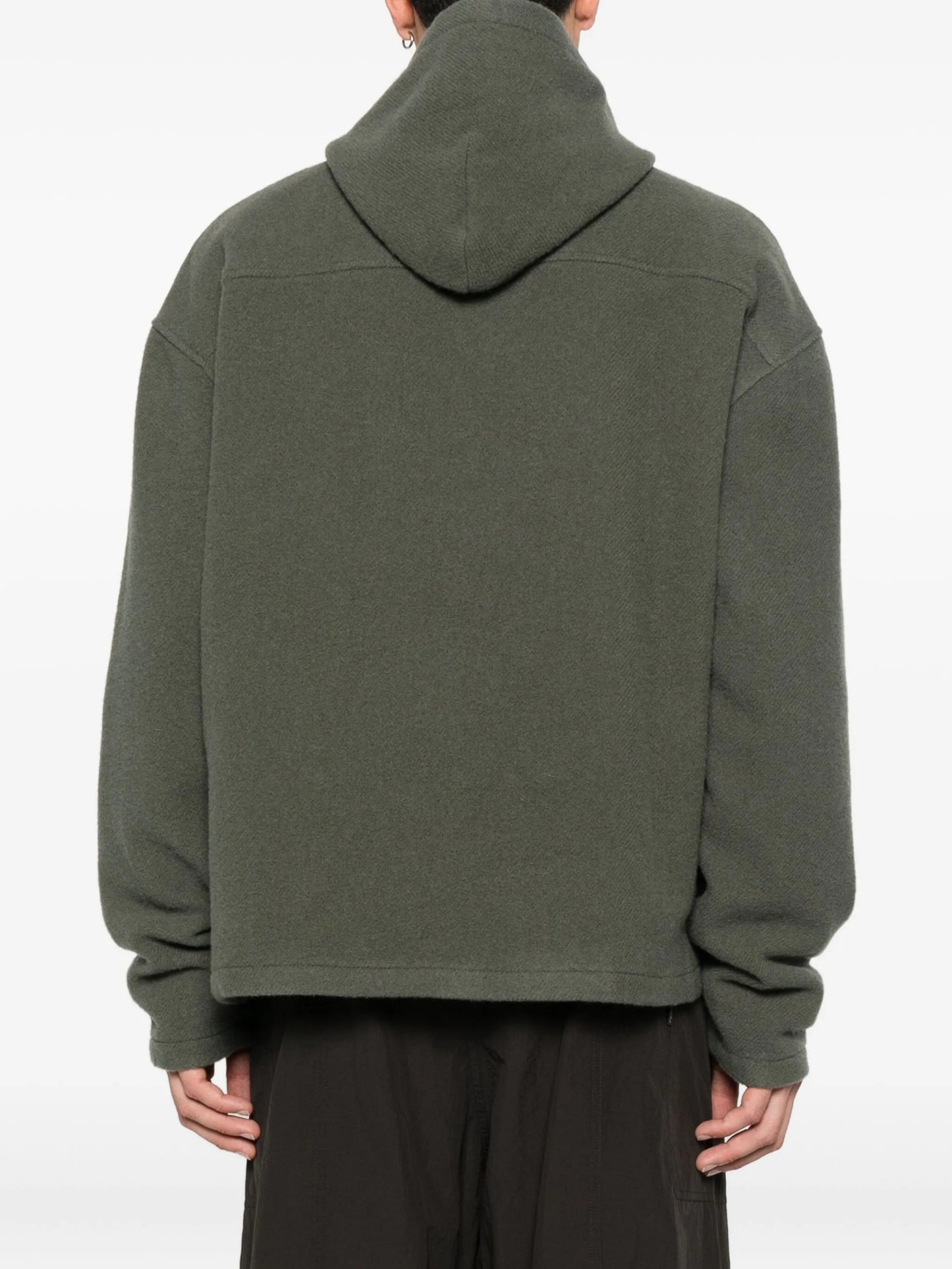virgin wool hoodie