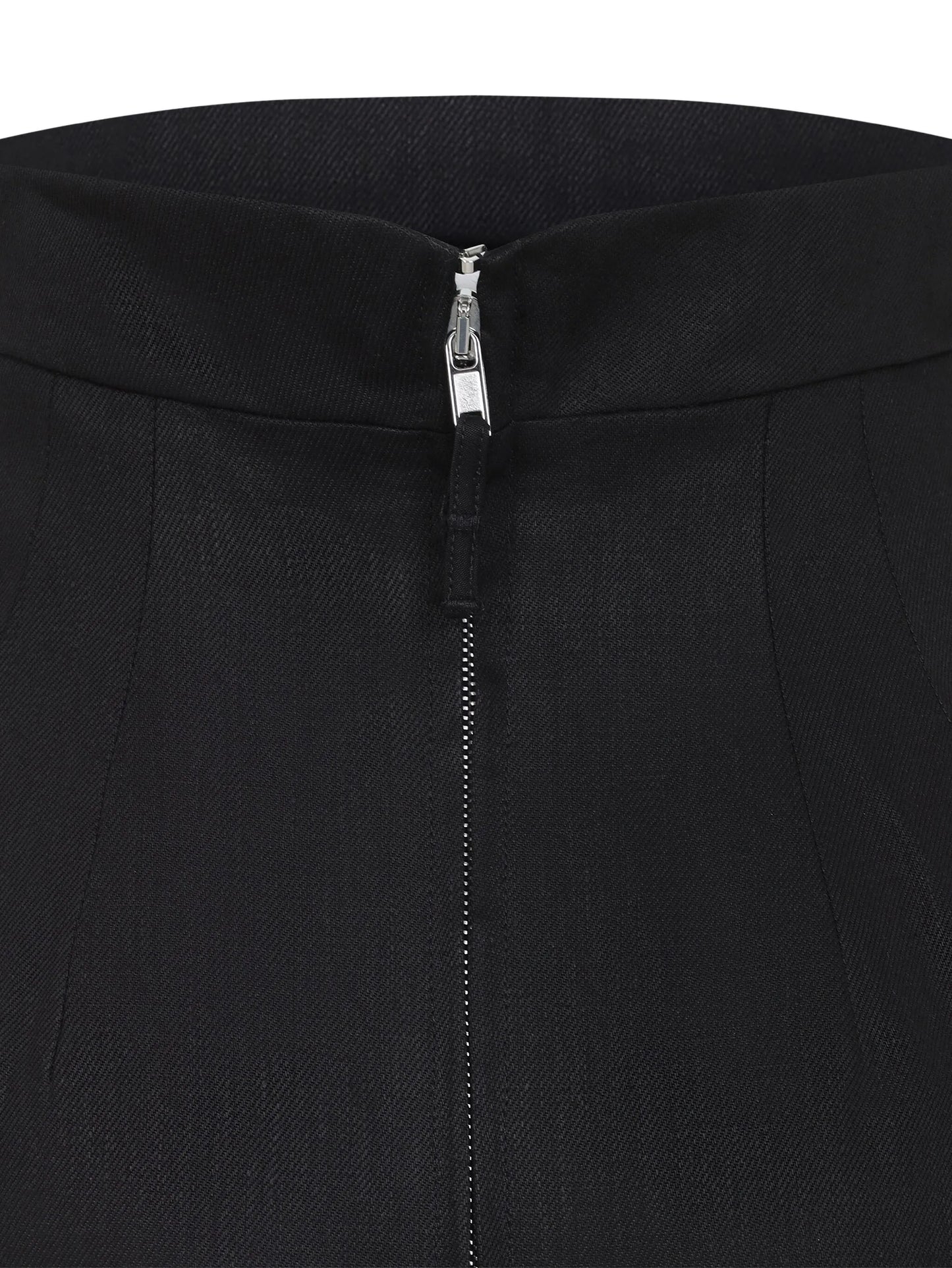 draped-detail maxi skirt