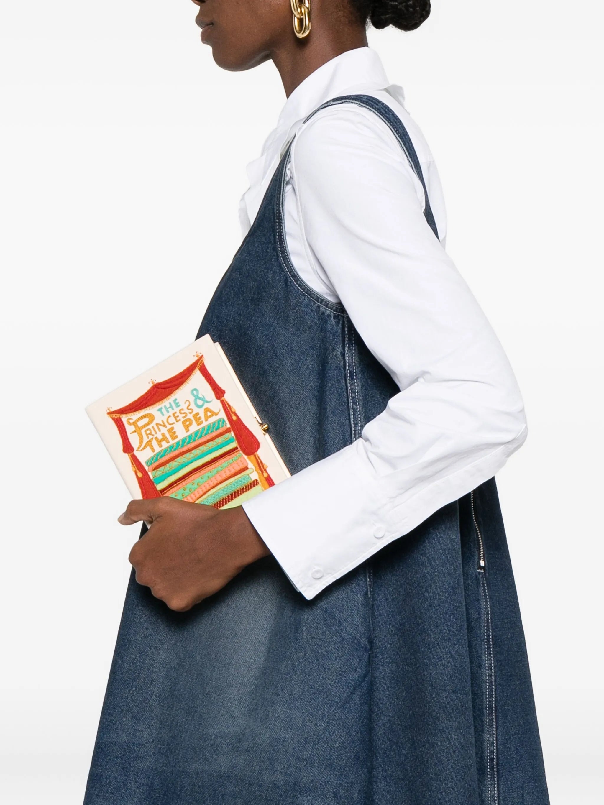 Princess and the Pea clutch bag
