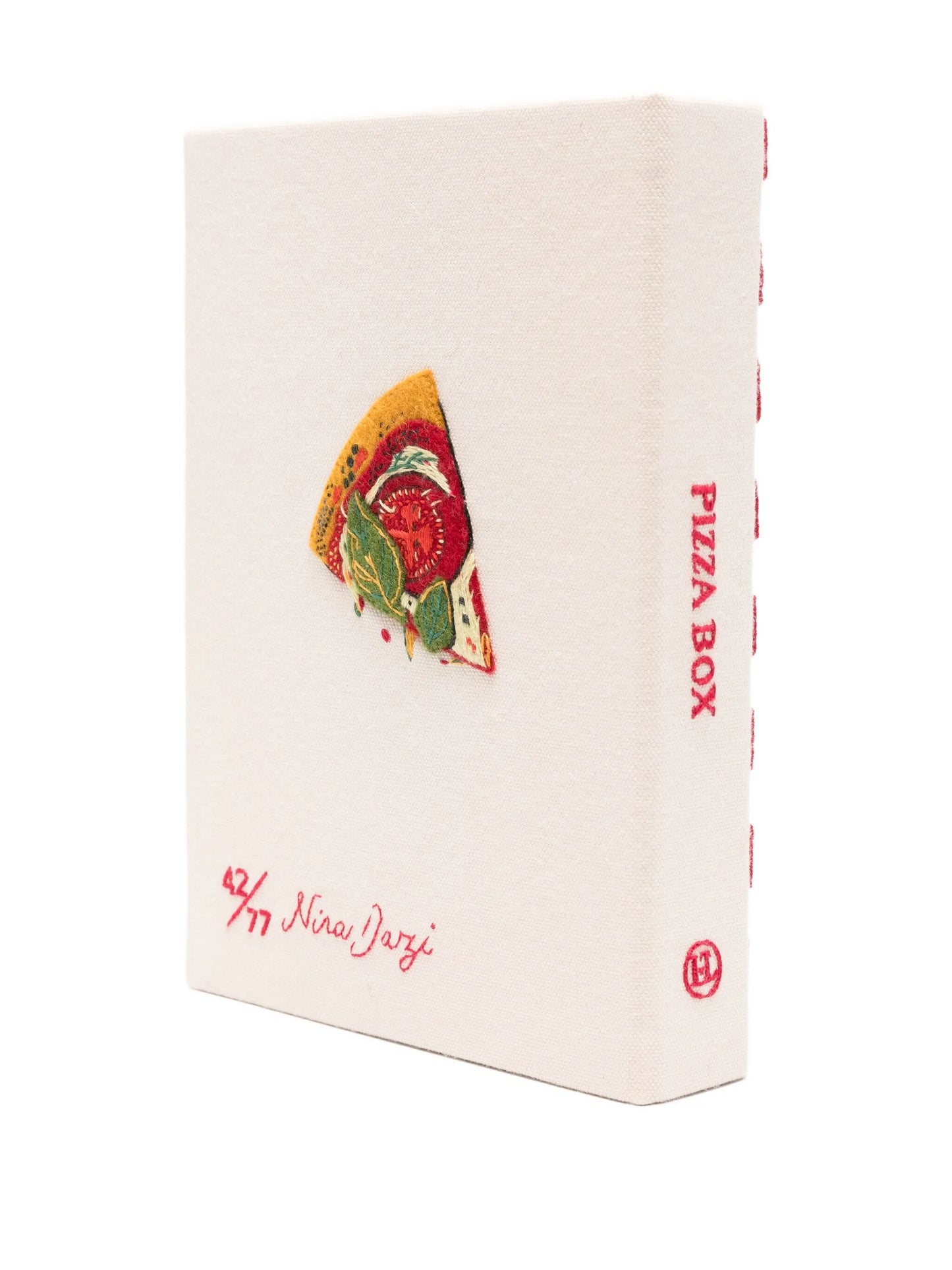 Pizza box book clutch