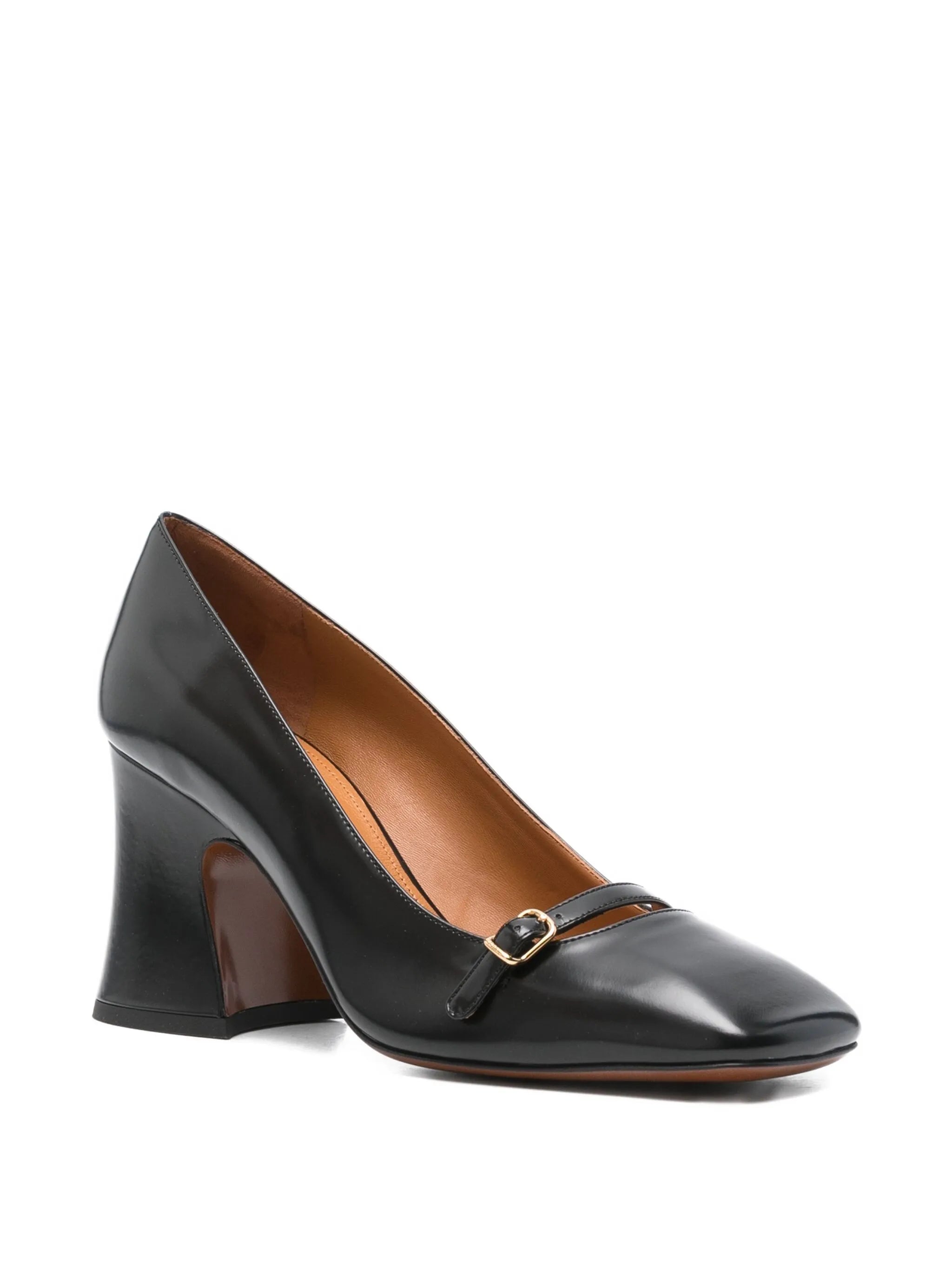 80mm Janis heeled pumps