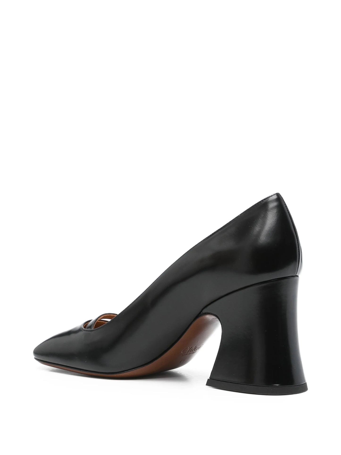 80mm Janis heeled pumps