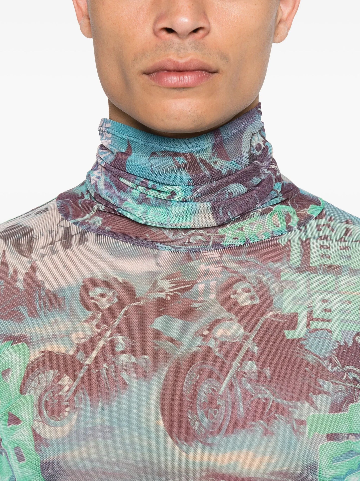 Ghost Riders mesh top