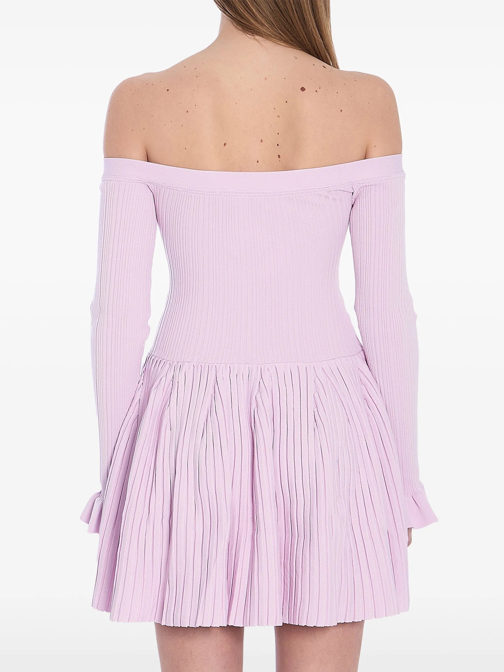 ribbed mini dress