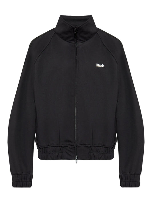 logo-embroidered sweatshirt