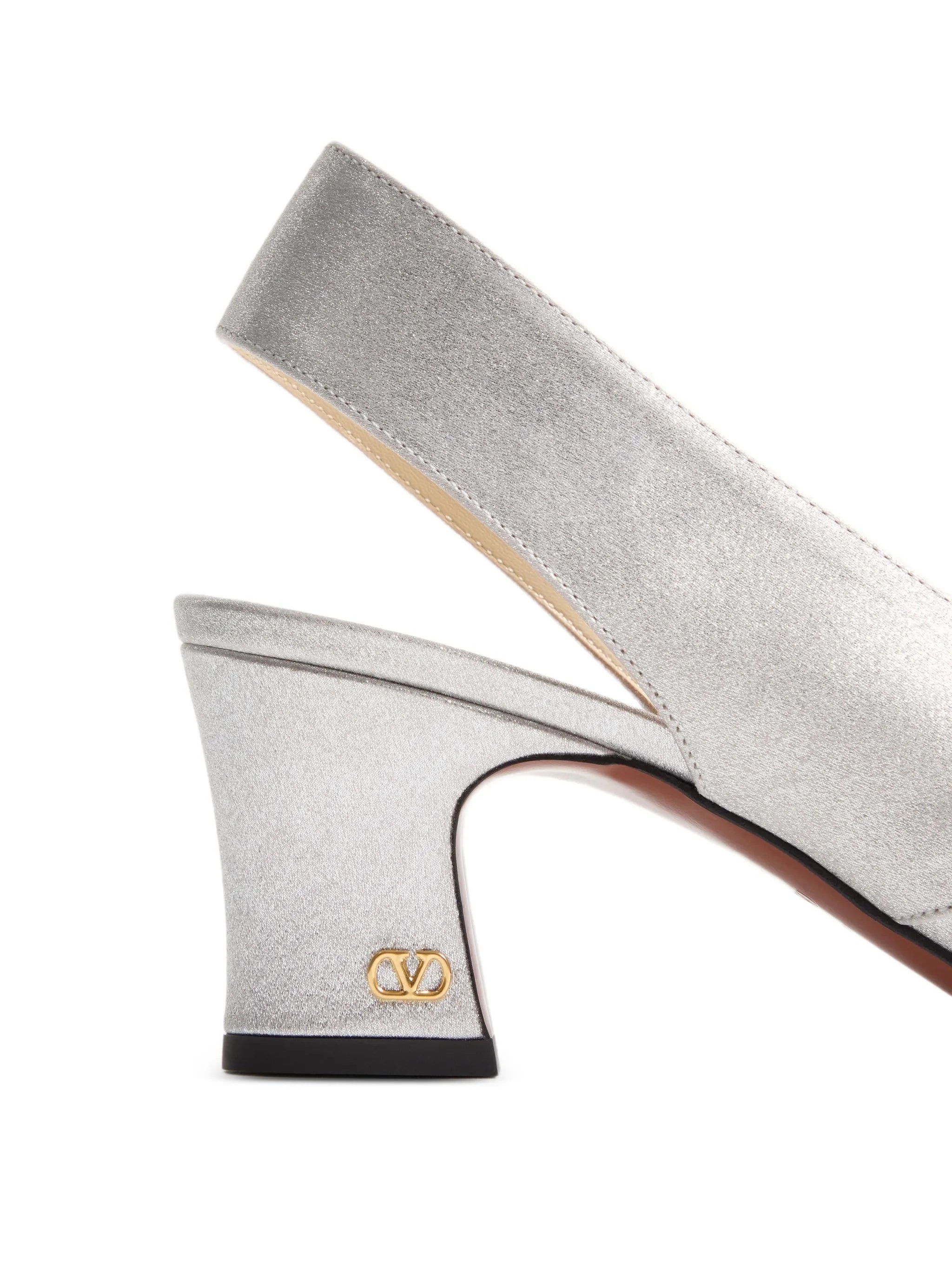 60mm Adamantine heeled pumps