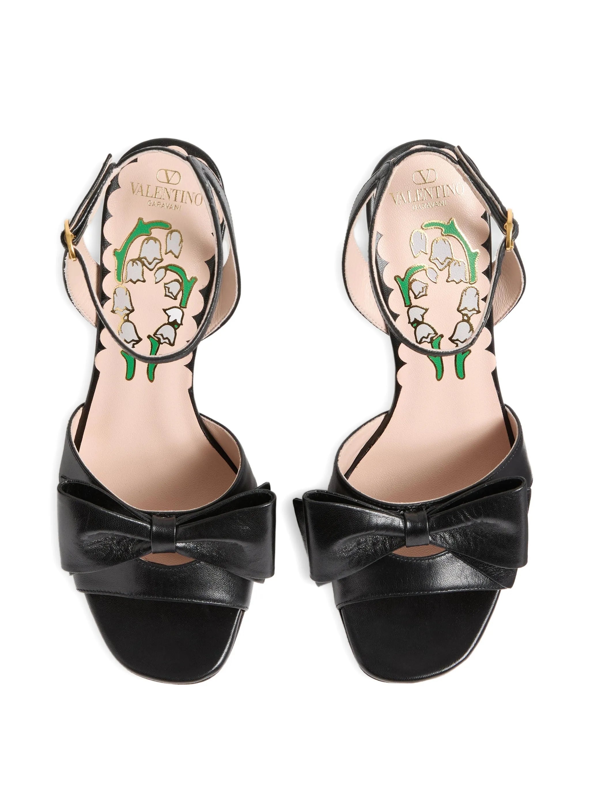 Bowow leather heeled sandals