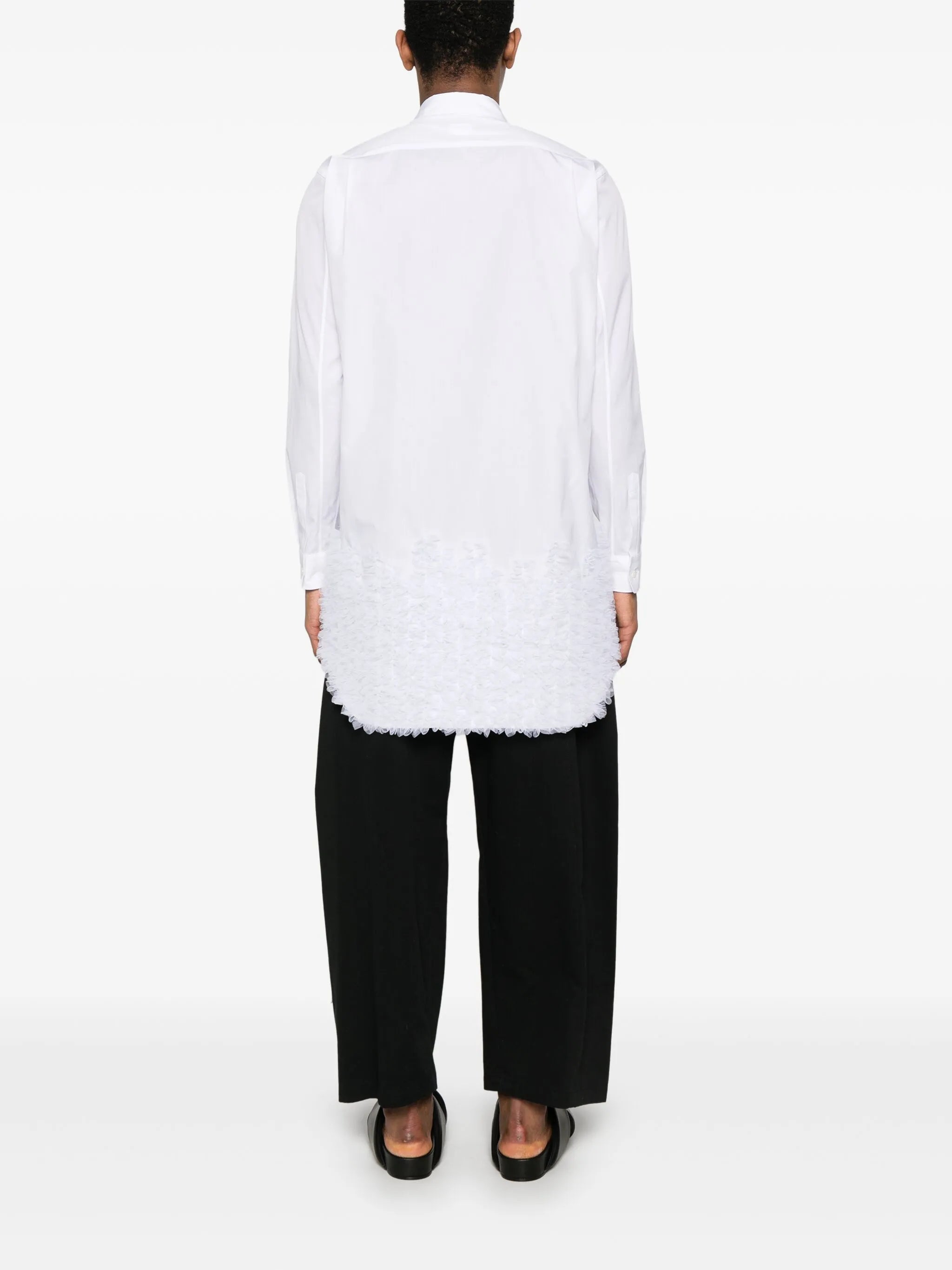 ruffled shirt
