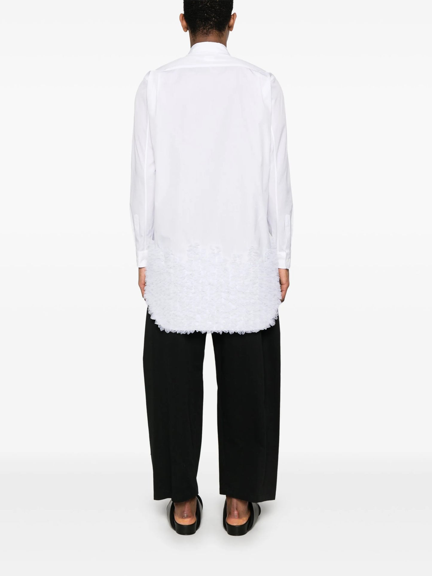 ruffled shirt