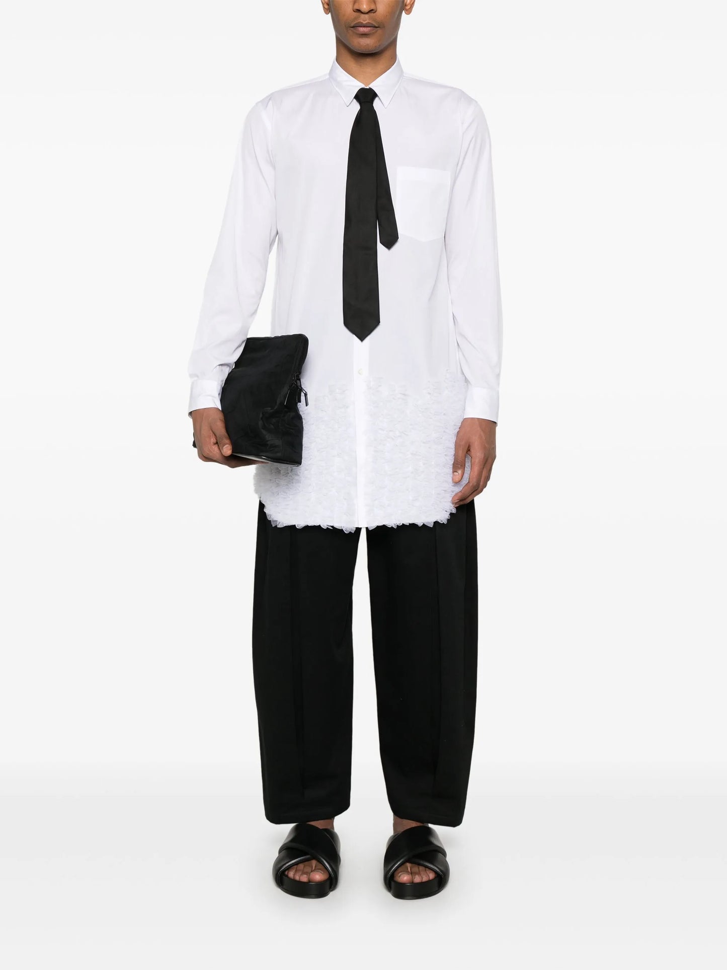 ruffled shirt