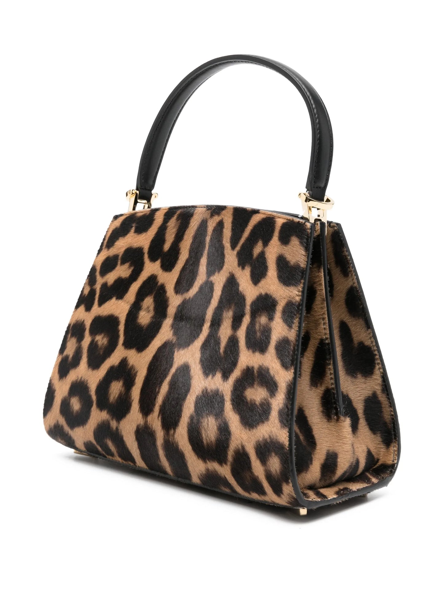 Studio Box leopard-print satchel bag