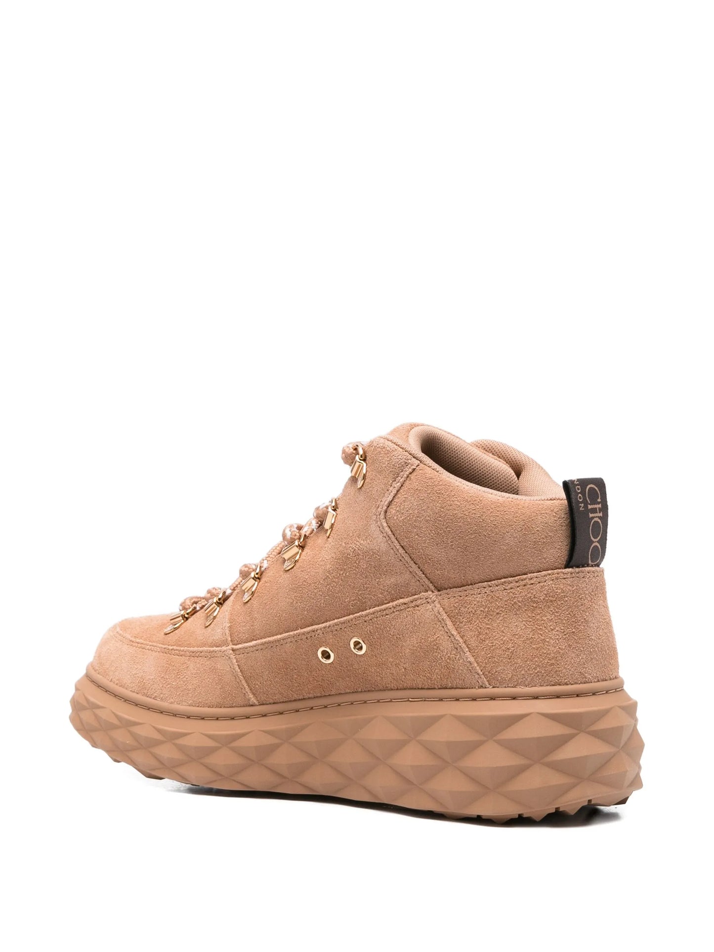Diamond platform sneakers