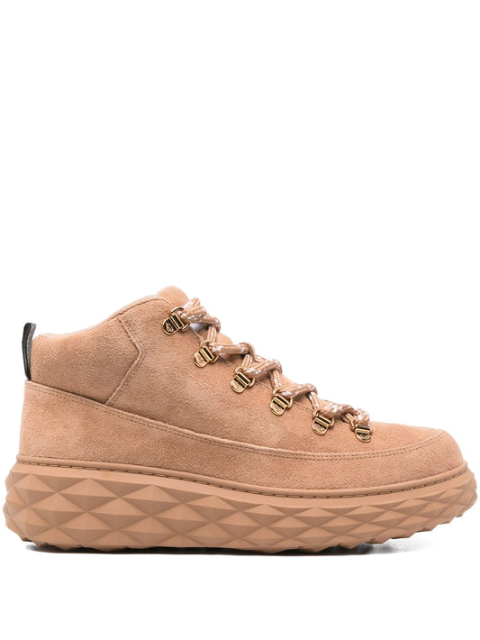 Diamond platform sneakers
