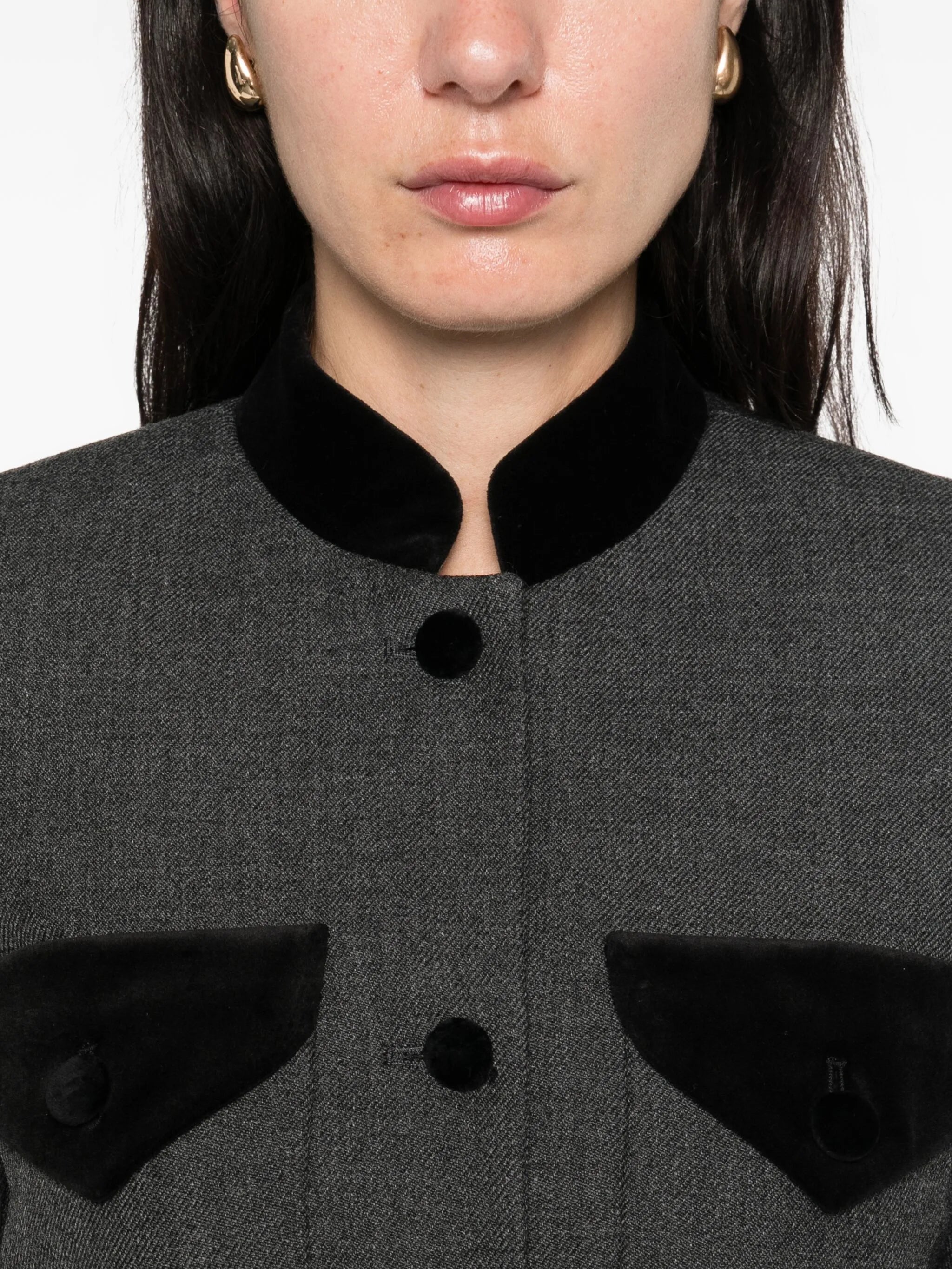 single-breasted blazer