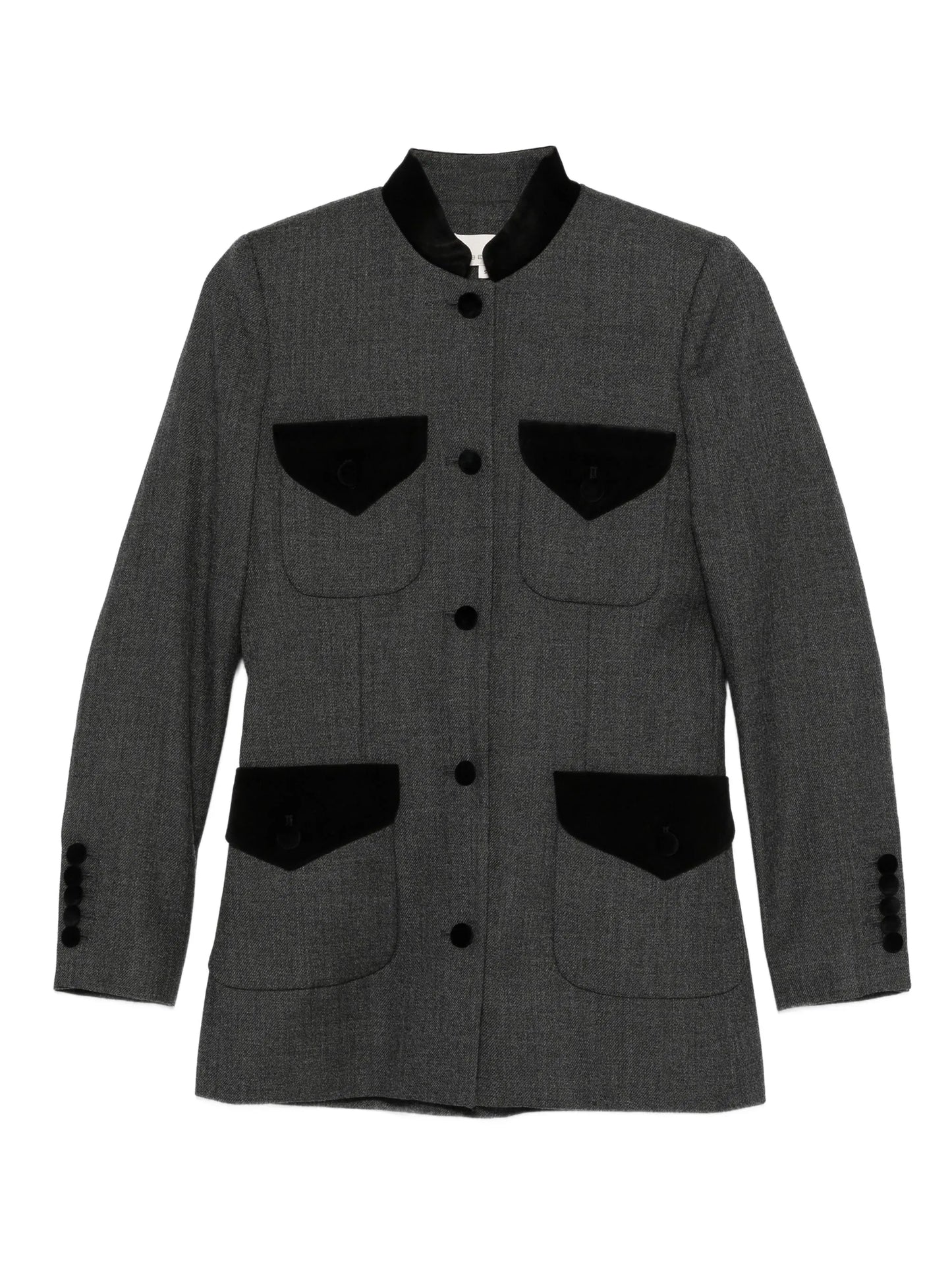 single-breasted blazer