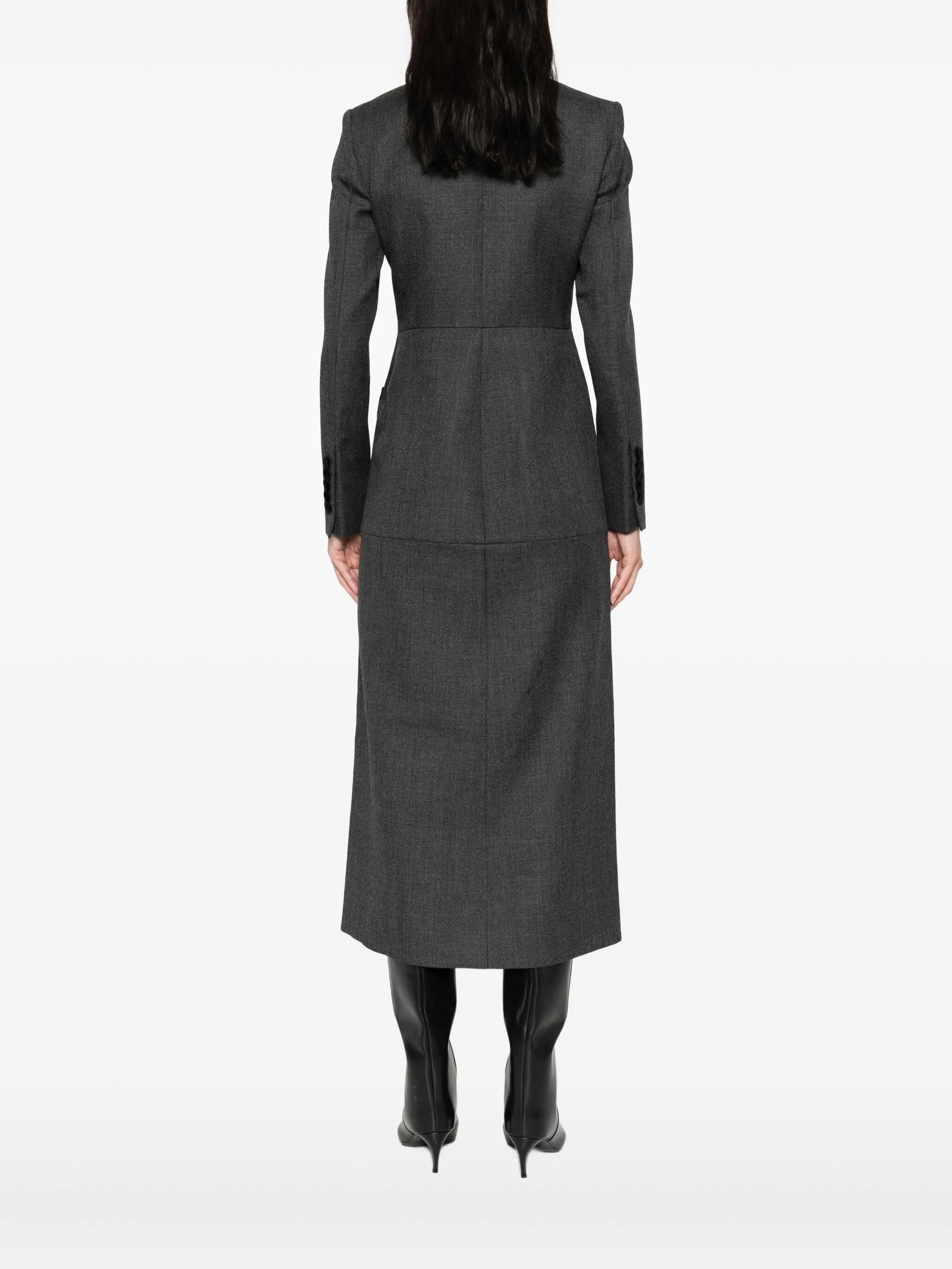 single-breasted coat