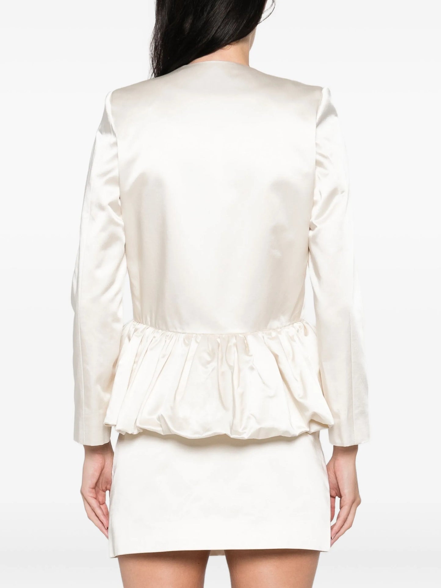 peplum fitted jacket