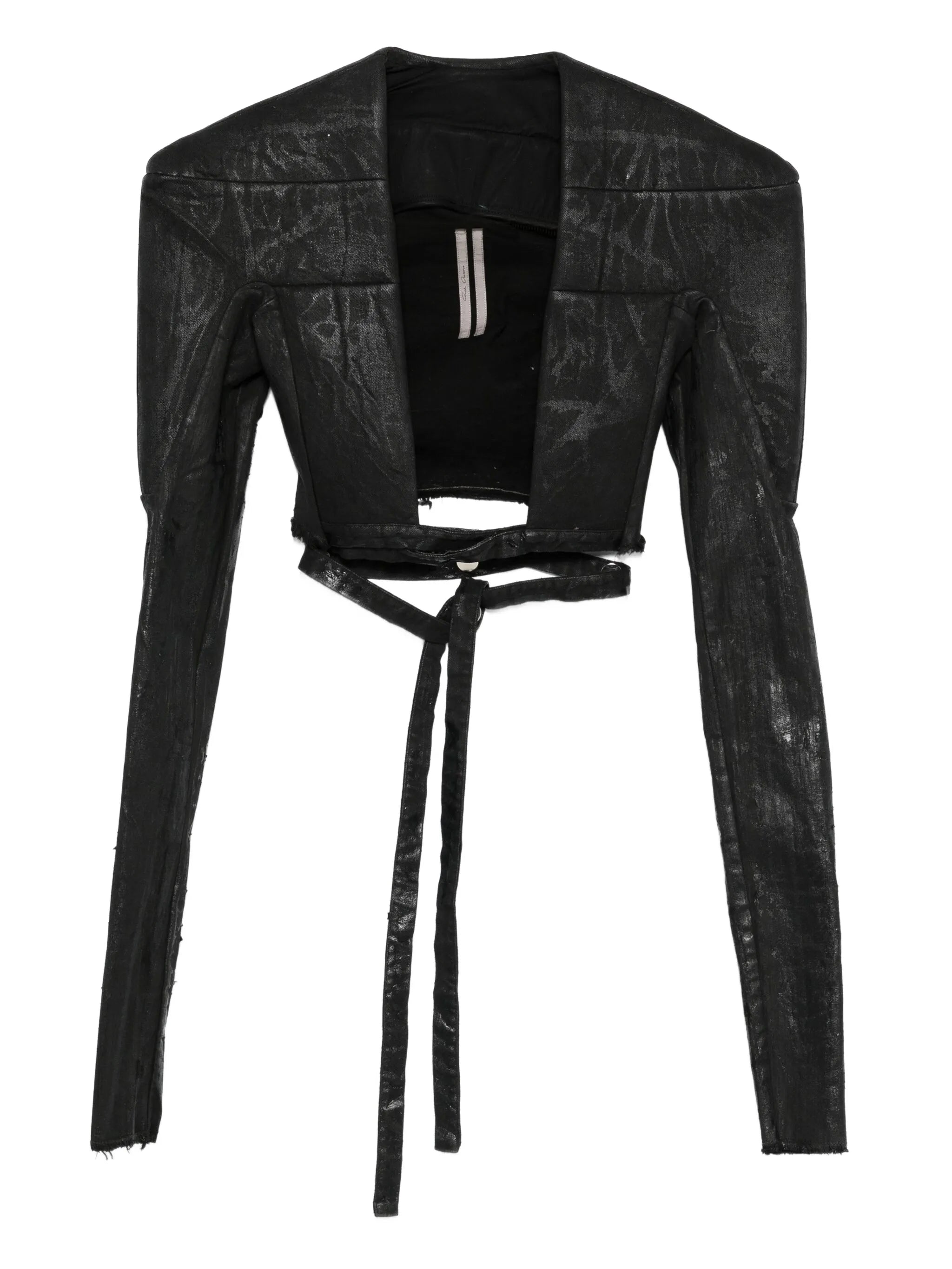tie-waist jacket