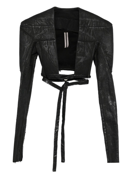 tie-waist jacket
