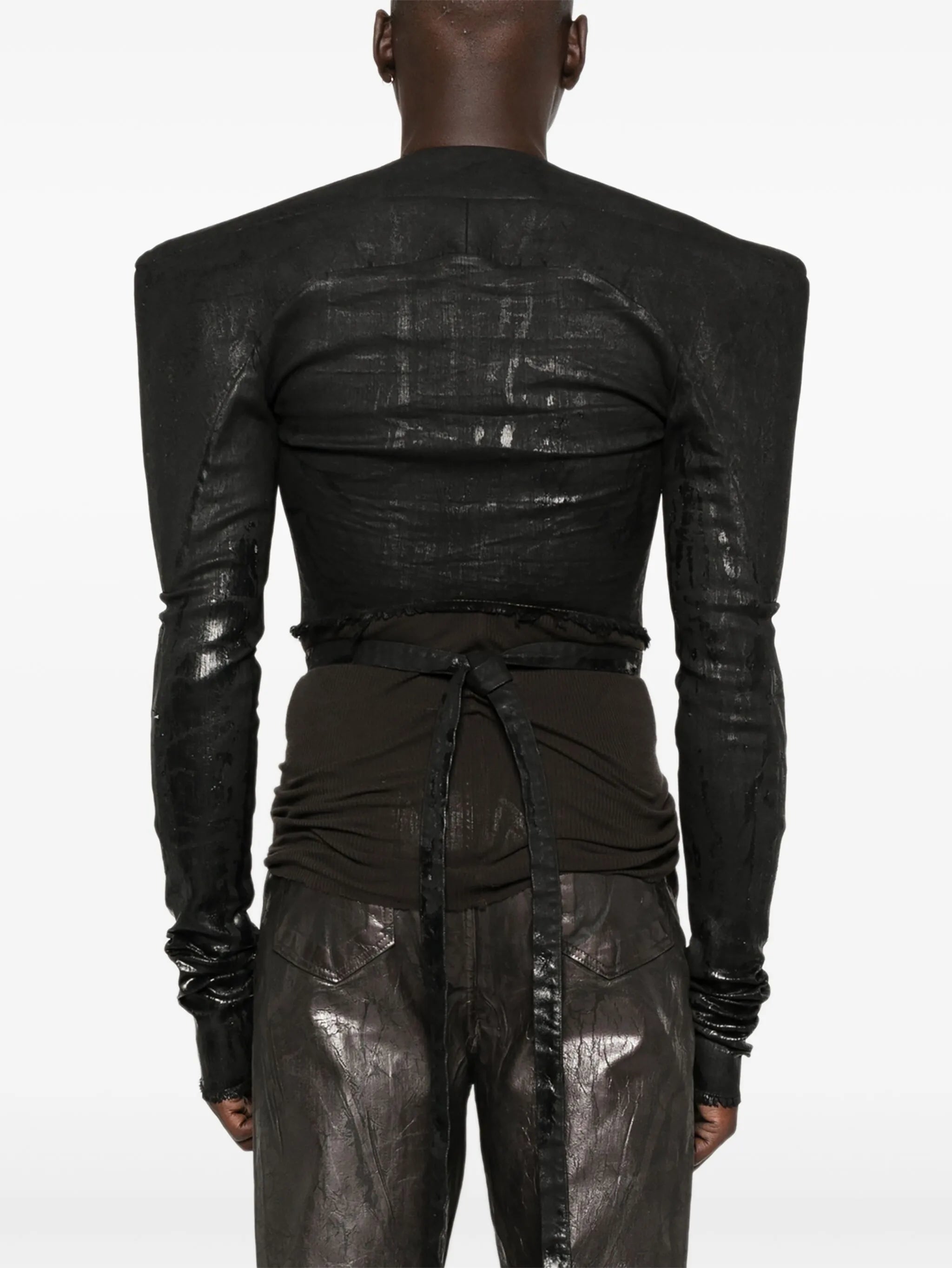 tie-waist jacket