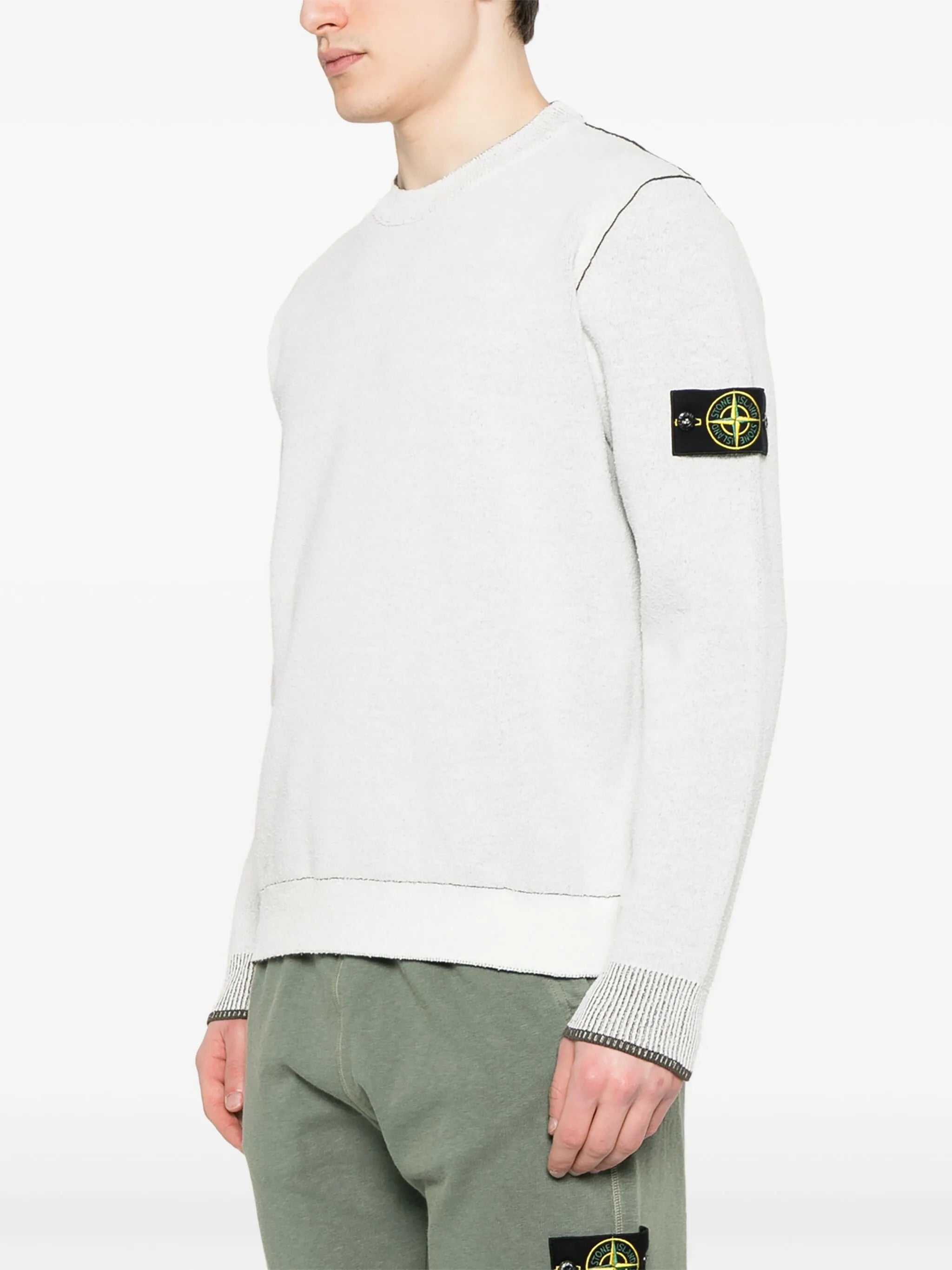 Compass-badge sweatshirt