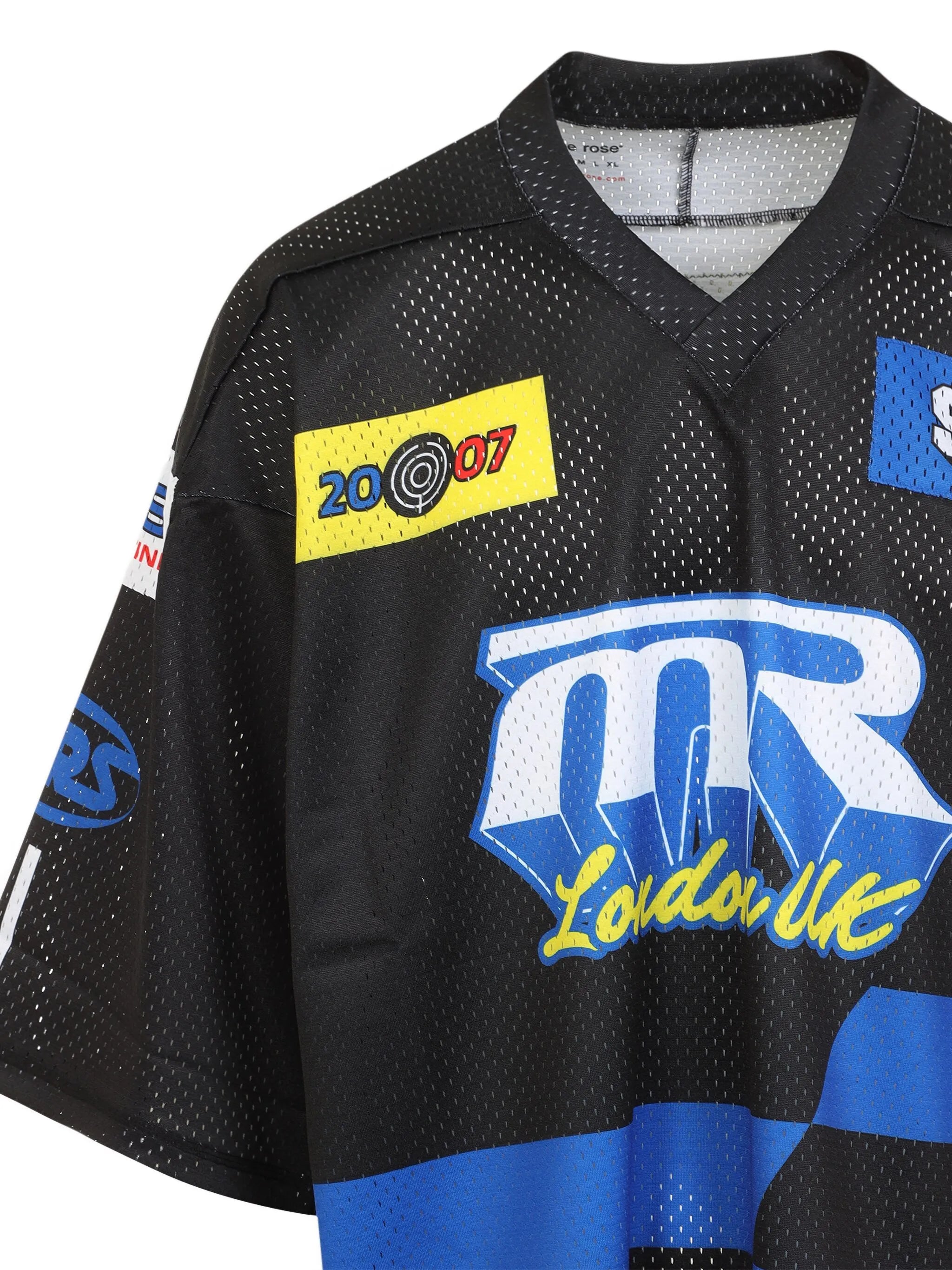 Oversized mesh T-shirt