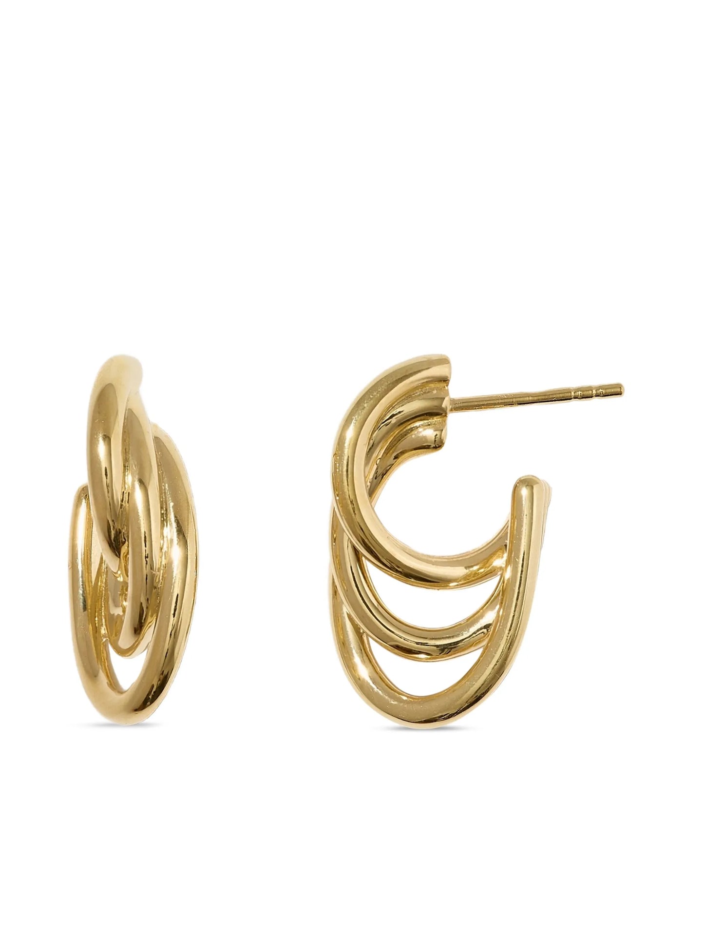 Sonder gathered earrings