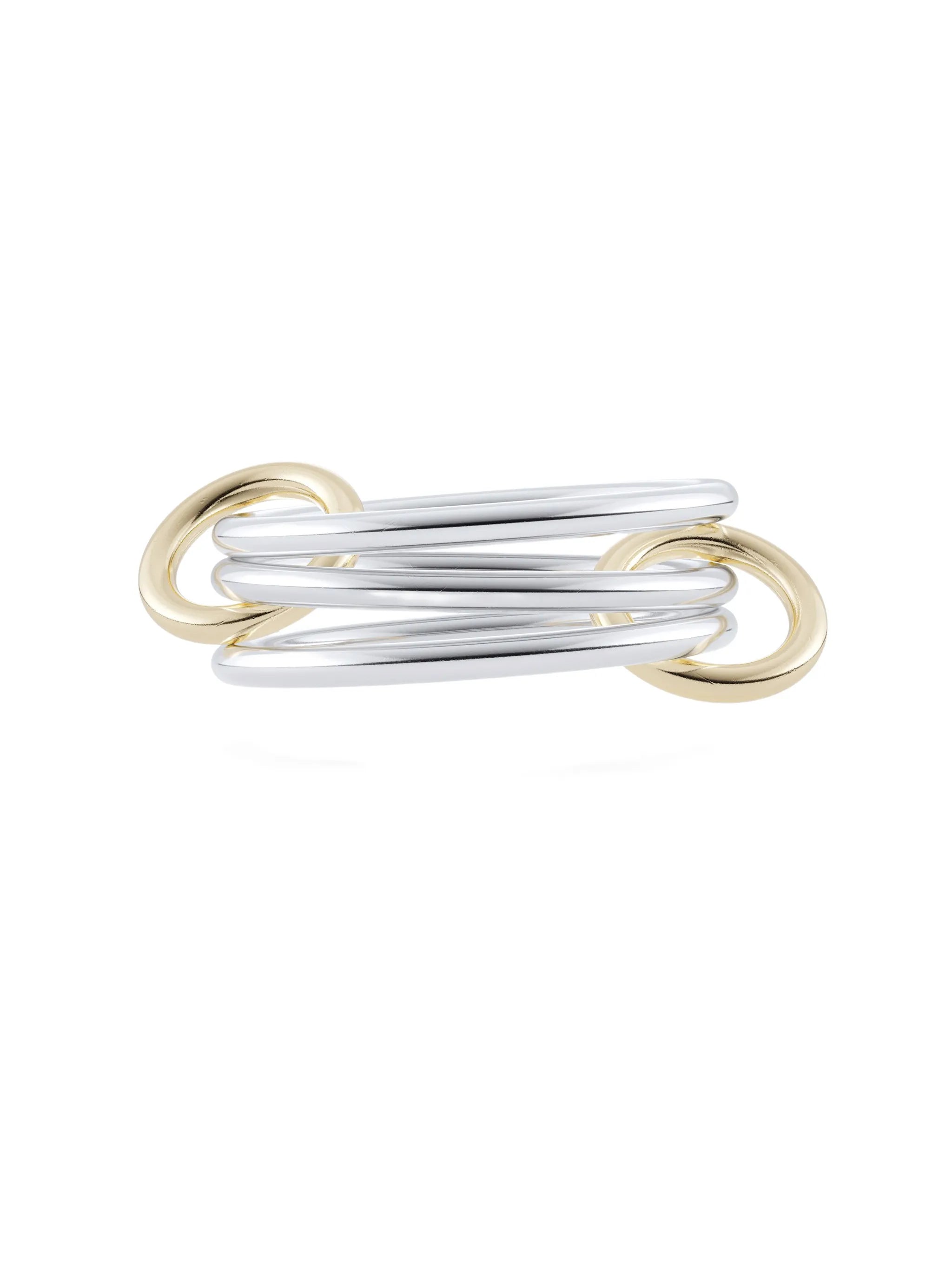 18CT yellow gold Solarium ring