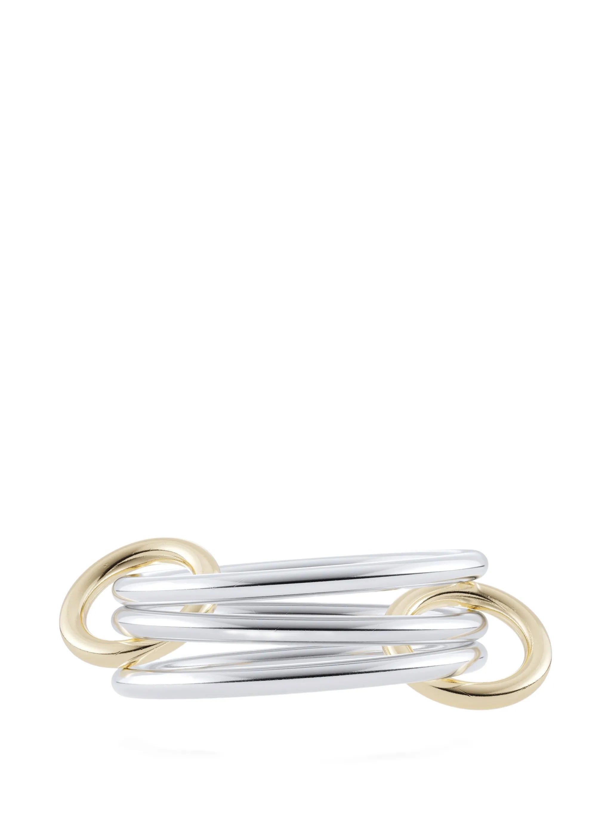 18CT yellow gold Solarium ring