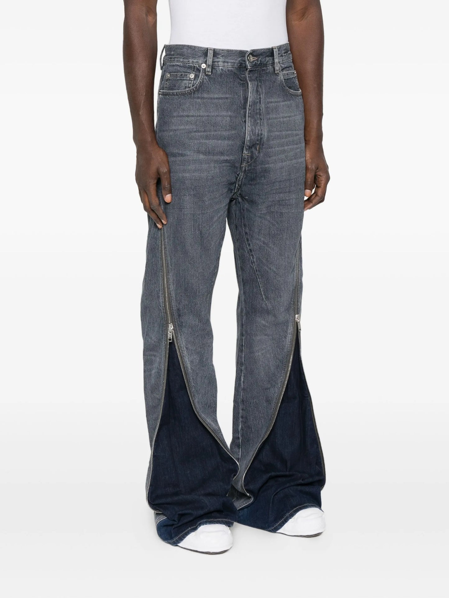 Bolan Banana zip-detail jeans