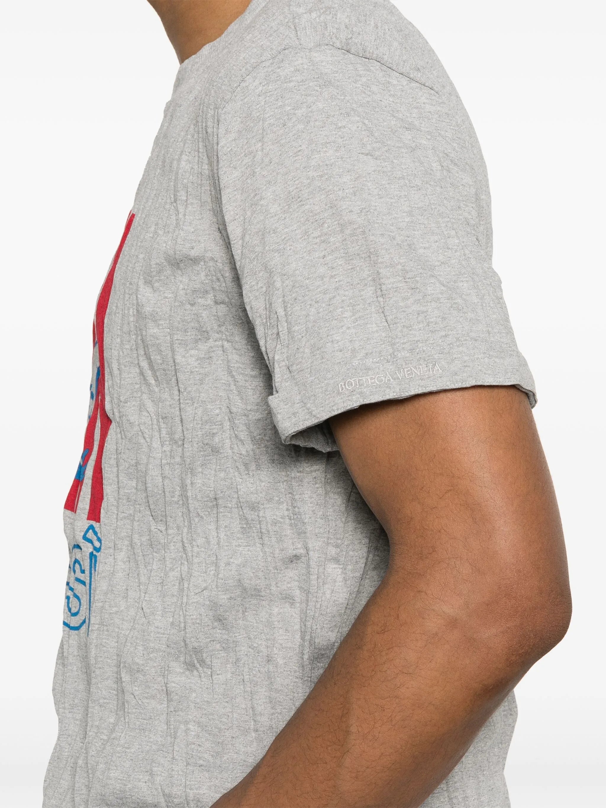 printed crushed T-shirt