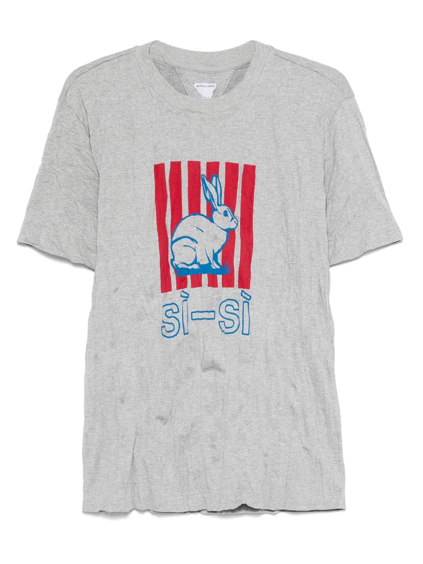 printed crushed T-shirt