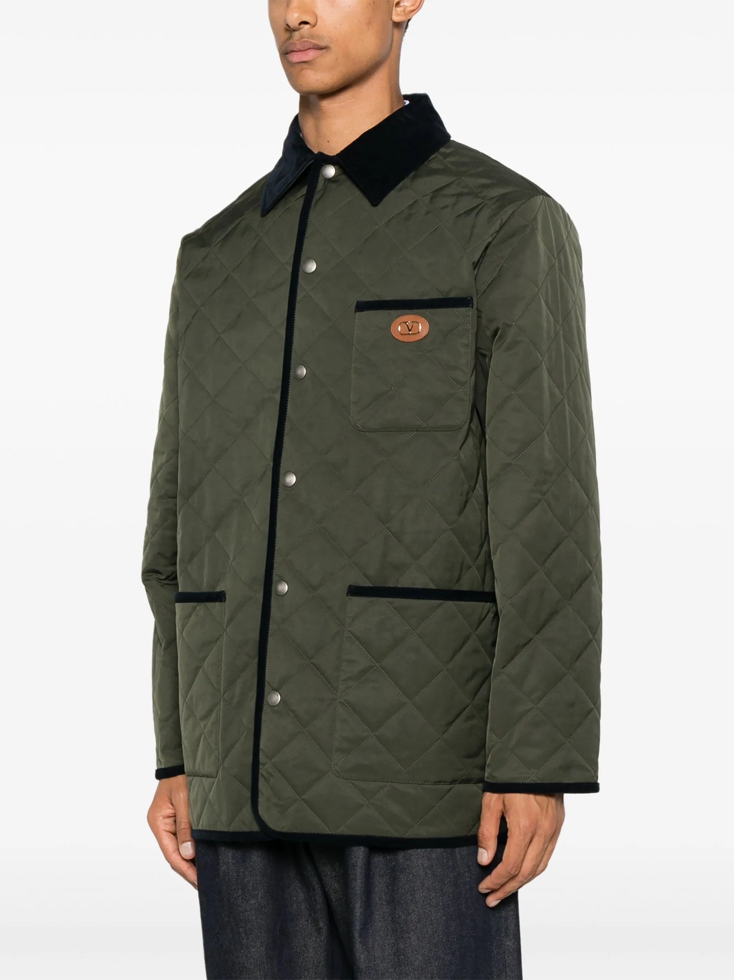 Vlogo Signature quilted jacket