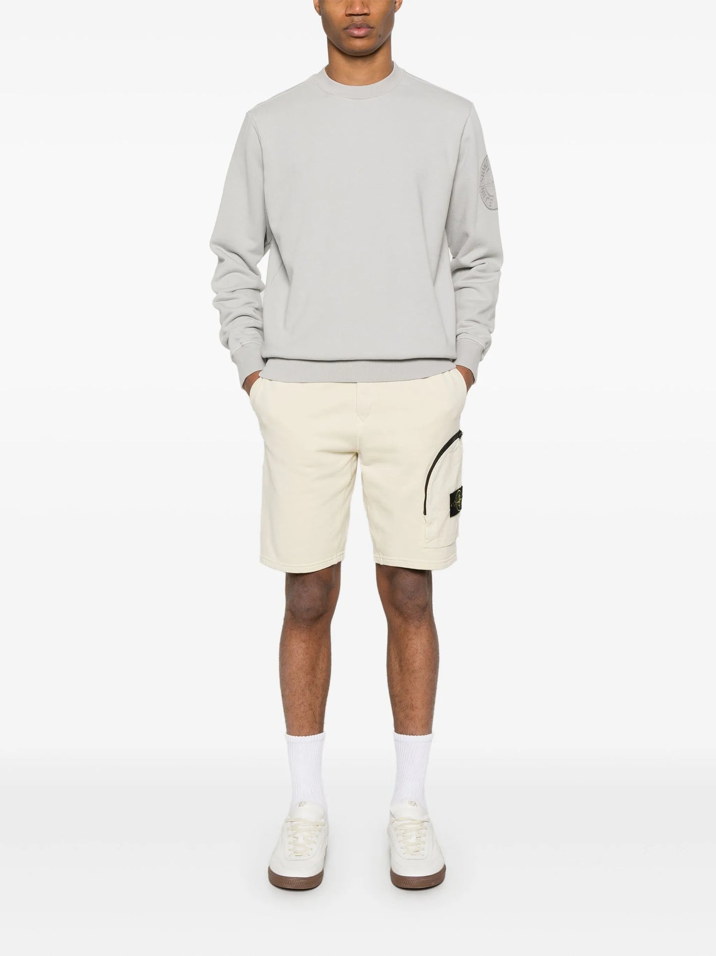 cotton fleece sweatshirt