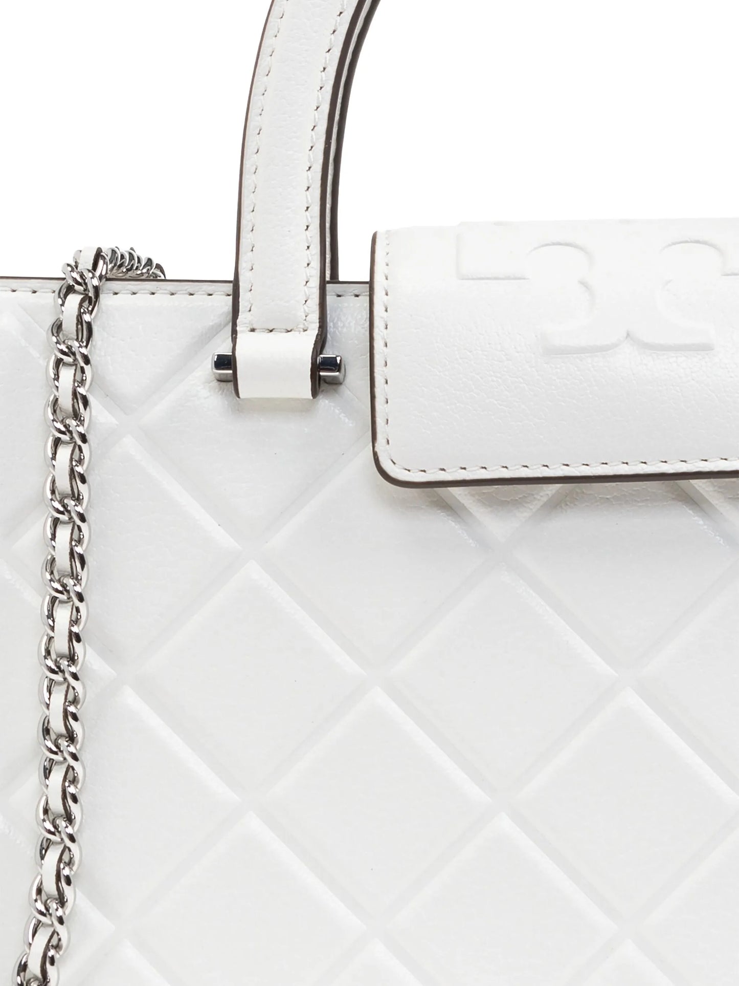 logo-embossed bag