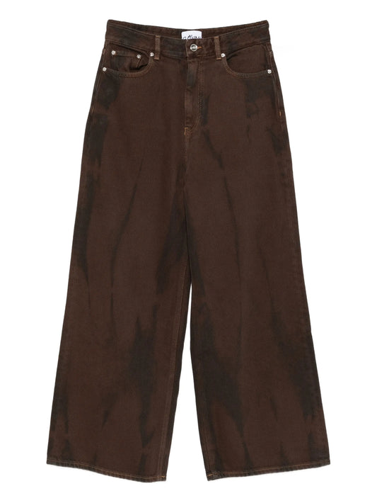 wide-leg jeans