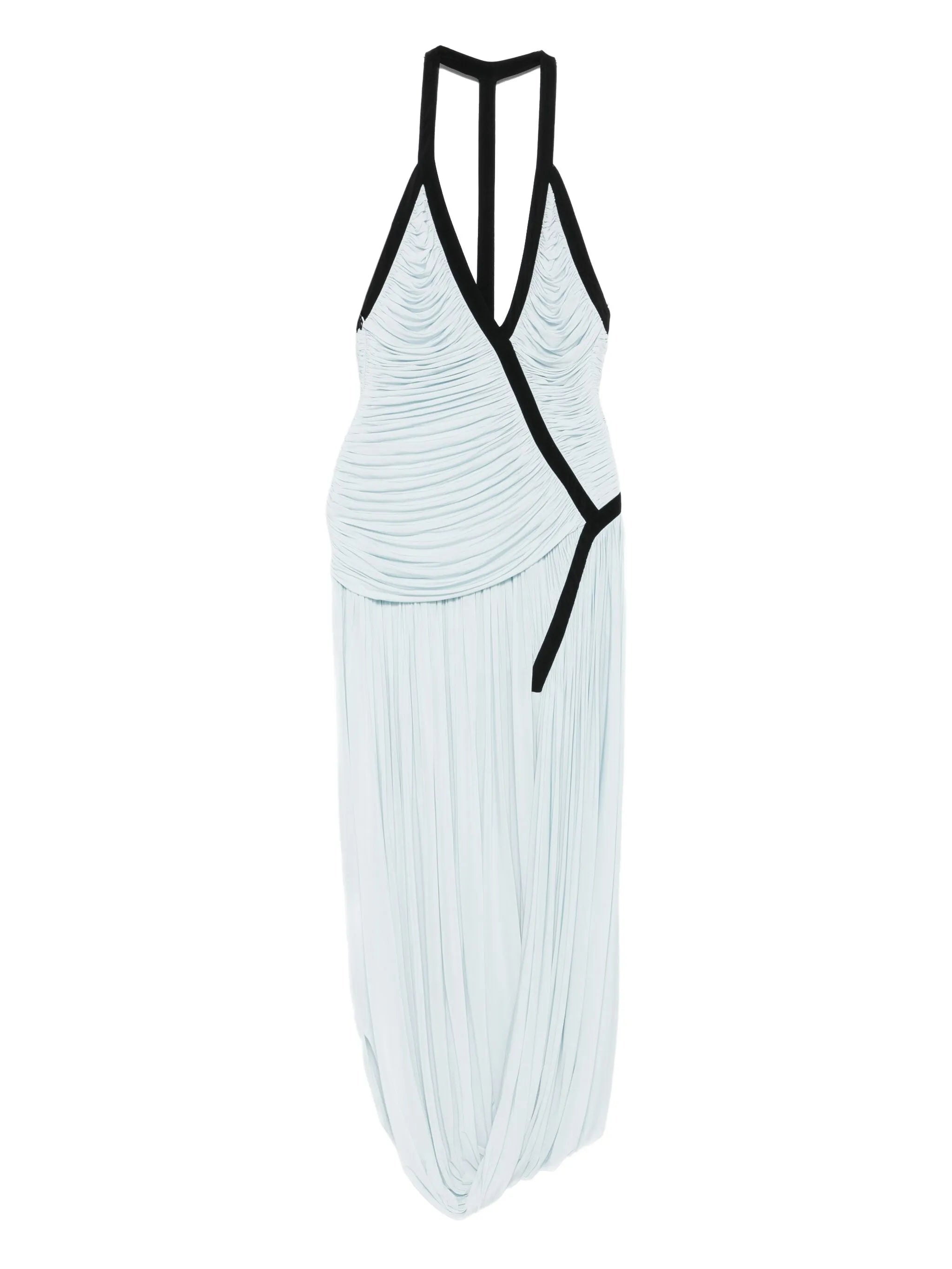 sleeveless jersey dress