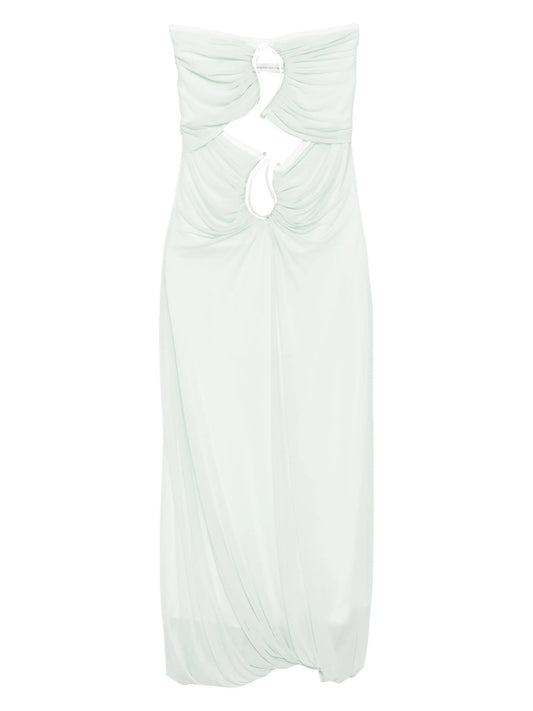 paisley-ring dress