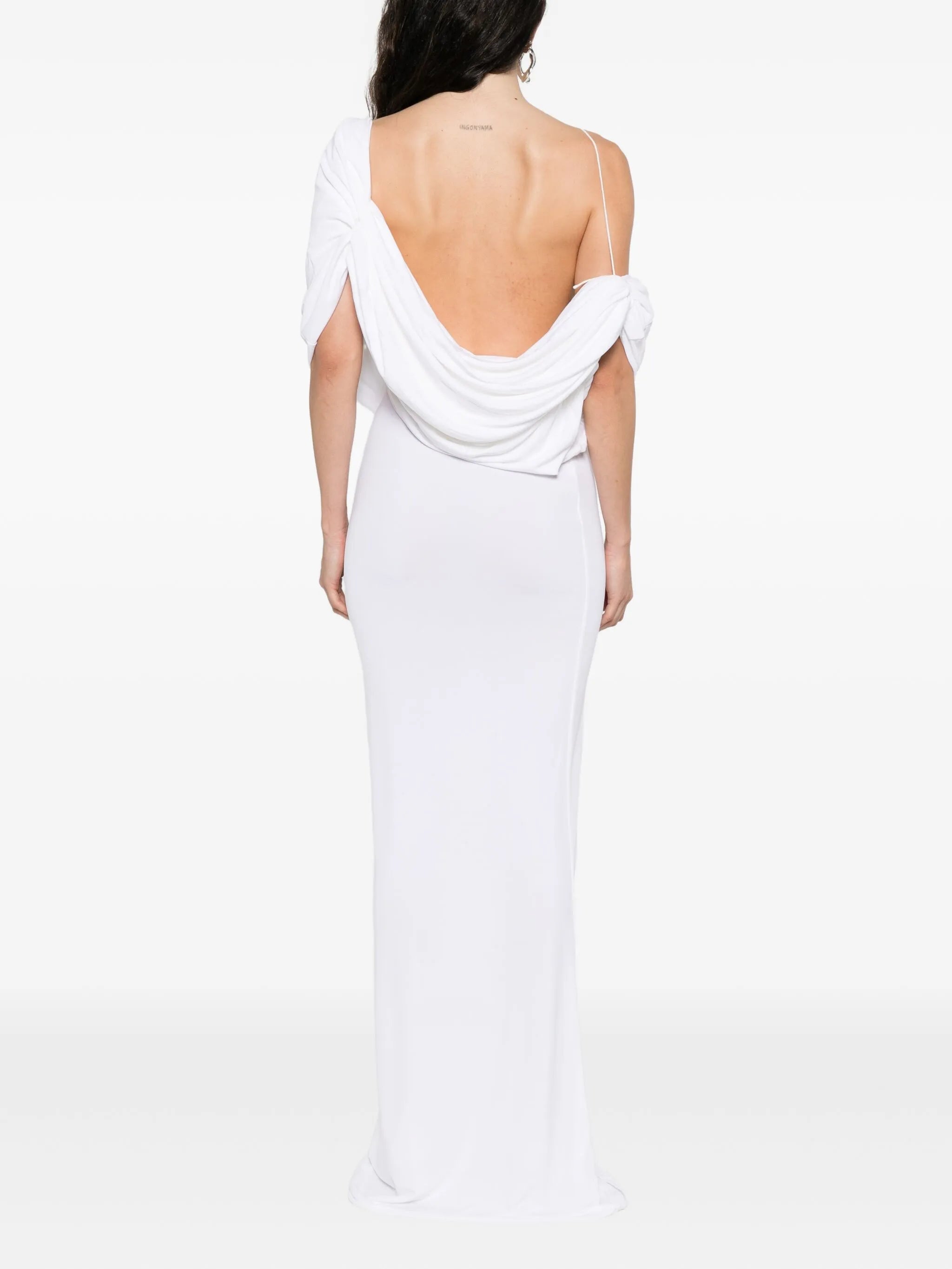 Aiba draped maxi dress