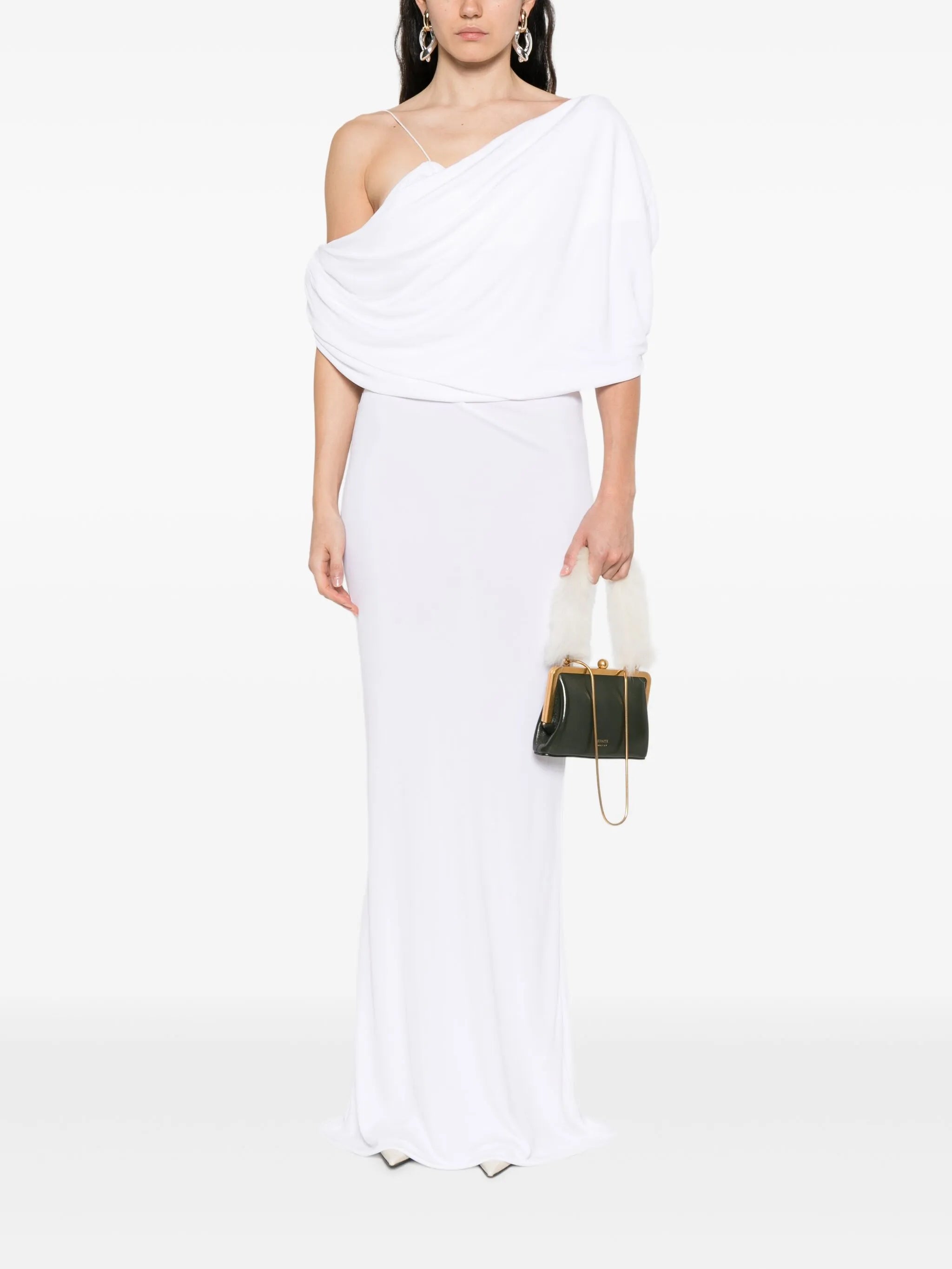Aiba draped maxi dress