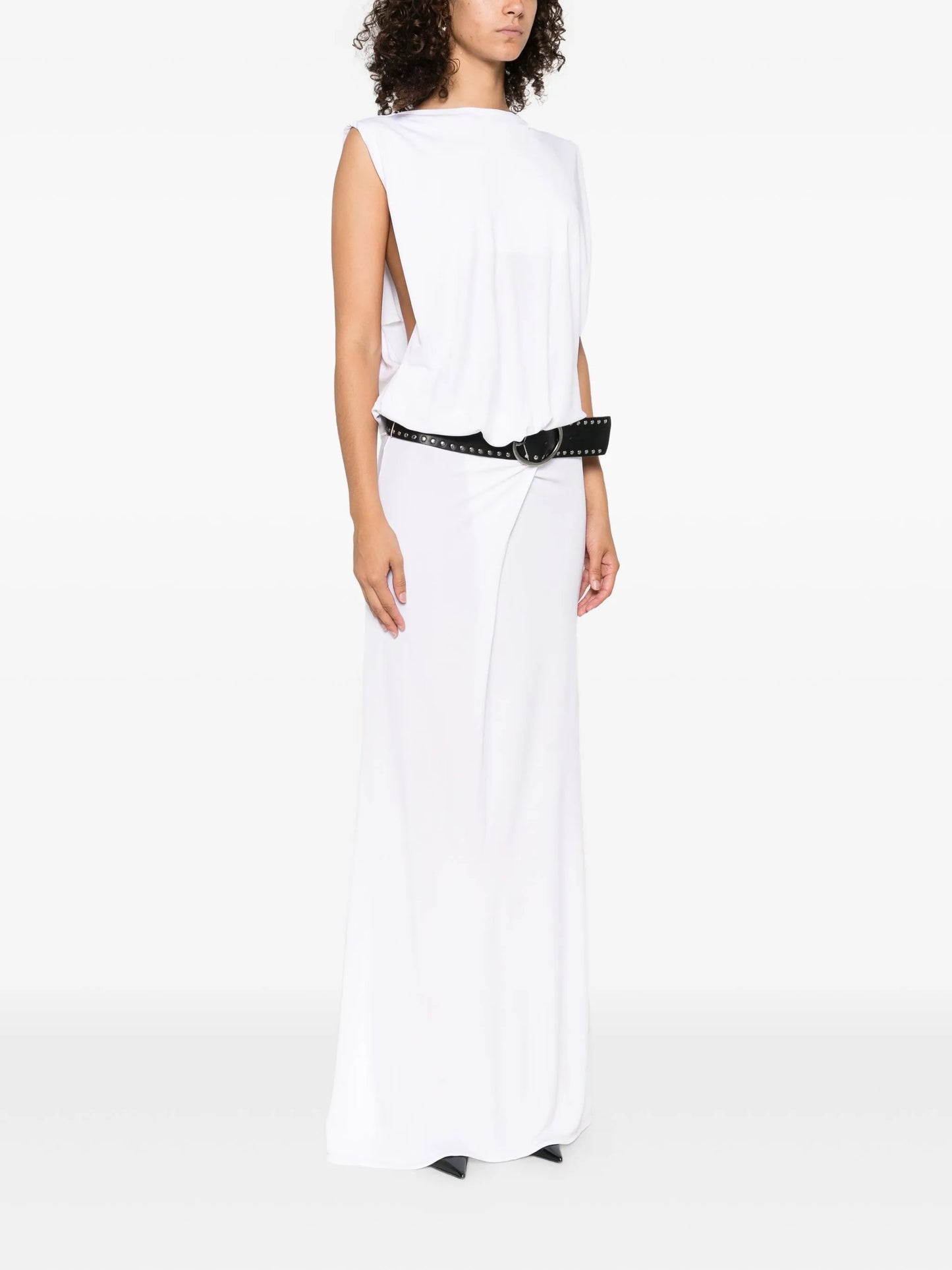 belted dress